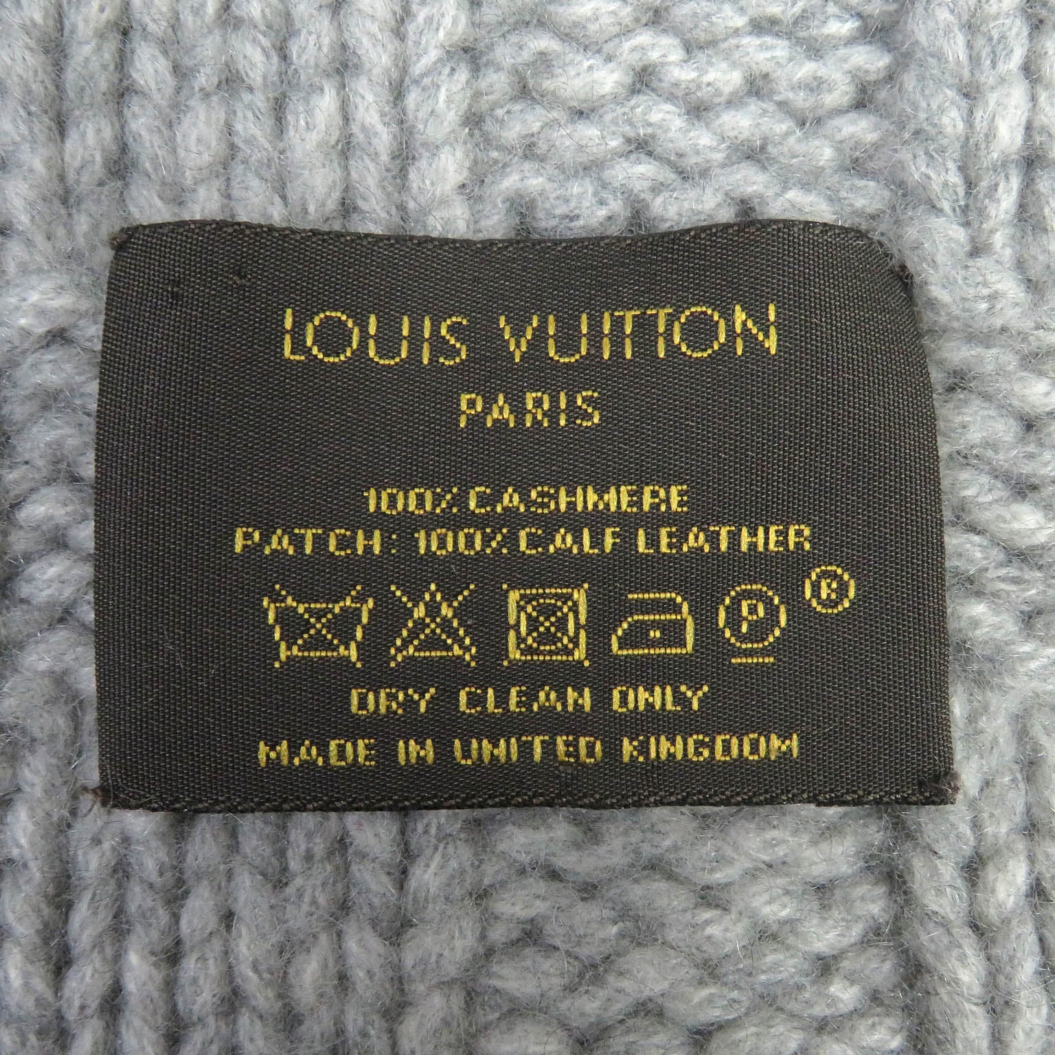 Louis Vuitton Cashmere Scarf M74420