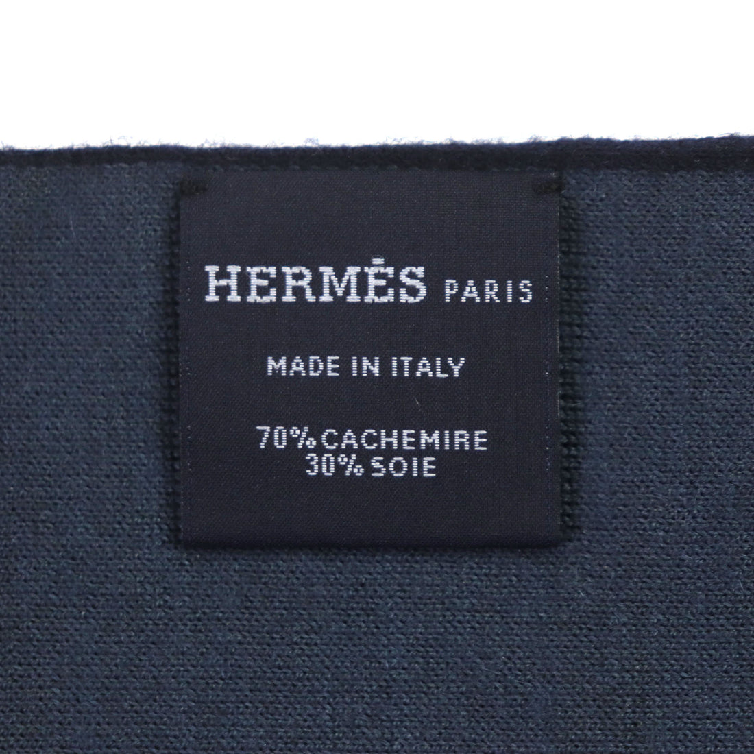 Hermes Alle Retour Cashmere Silk Reversible Scarf