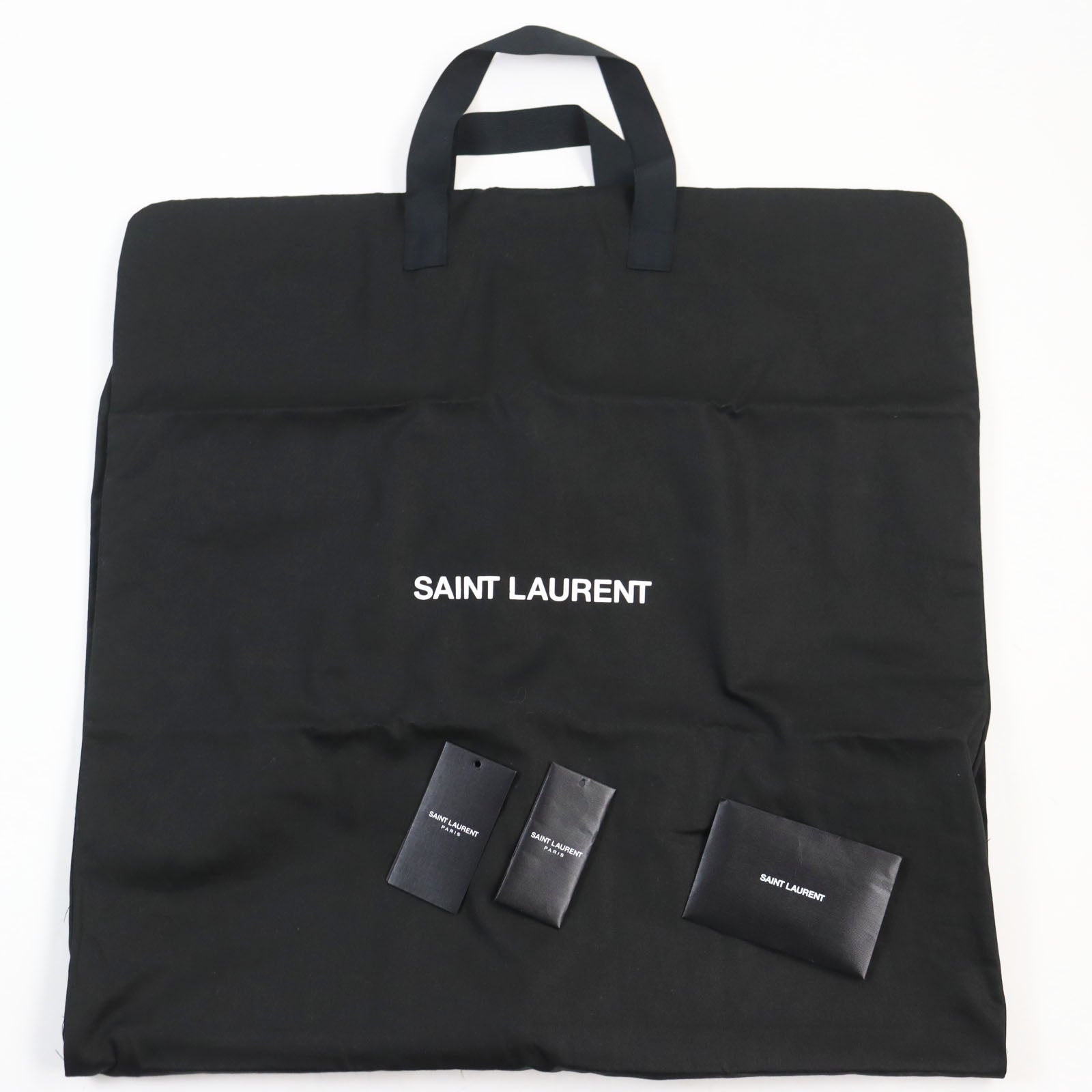 Saint Laurent Lamb Leather Motorcycle Jacket Black