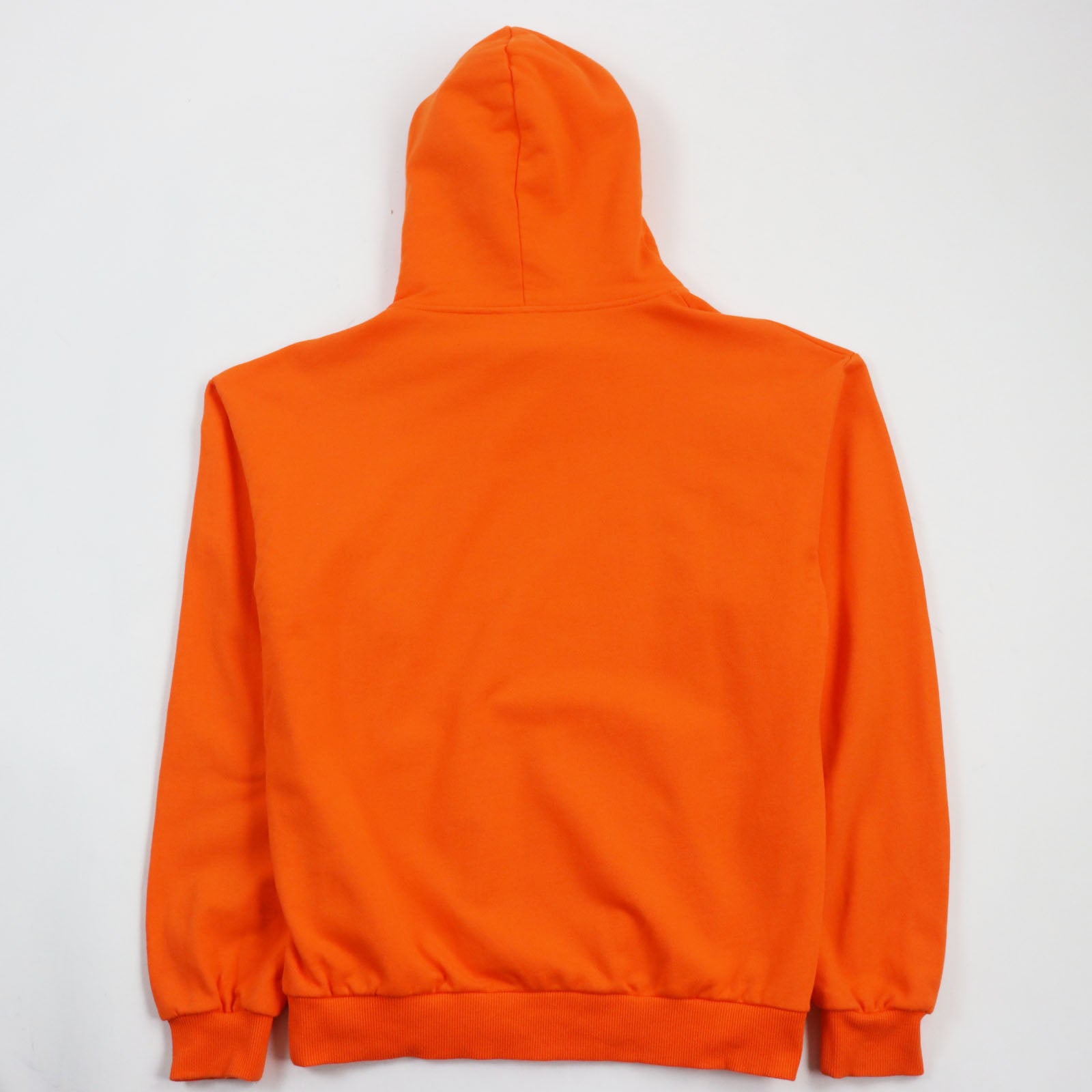 Celine Cotton Loose Hoodie Sweatshirt Orange M