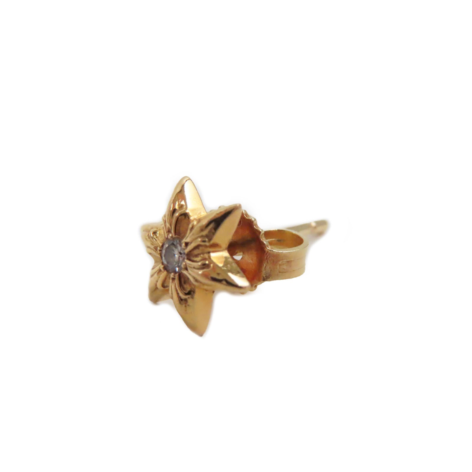 CHROME HEARTS K22 K14 Star Stud Earrings