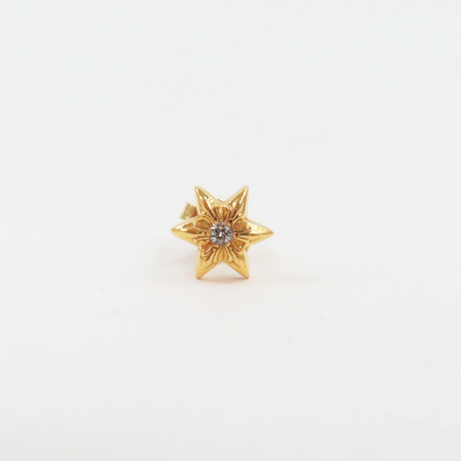 CHROME HEARTS K22 K14 Star Stud Earrings