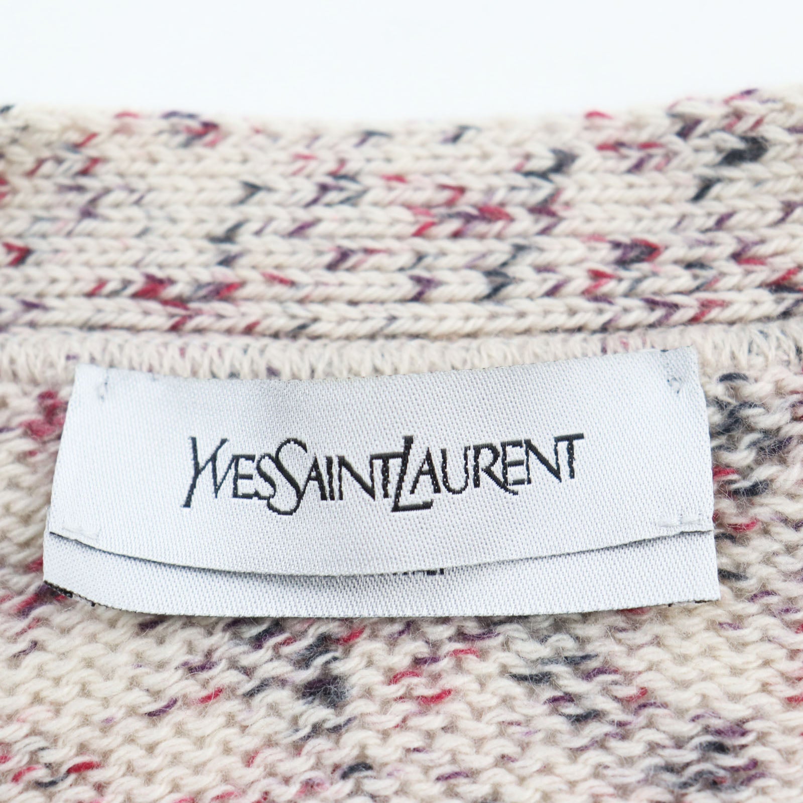 Yves Saint Laurent Cashmere Knit Cardigan S