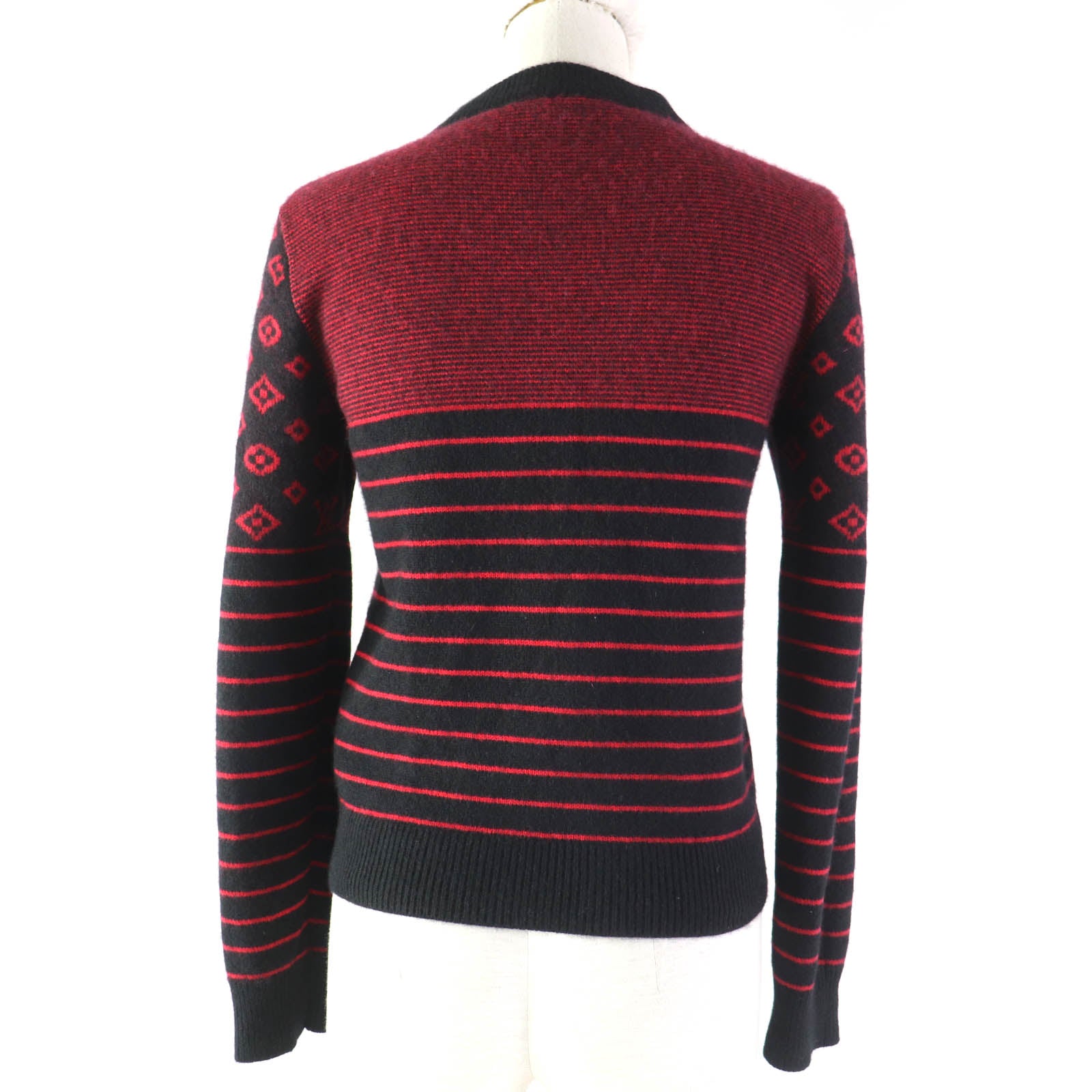 Louis Vuitton Cashmere Wool Monogram Knit Sweater