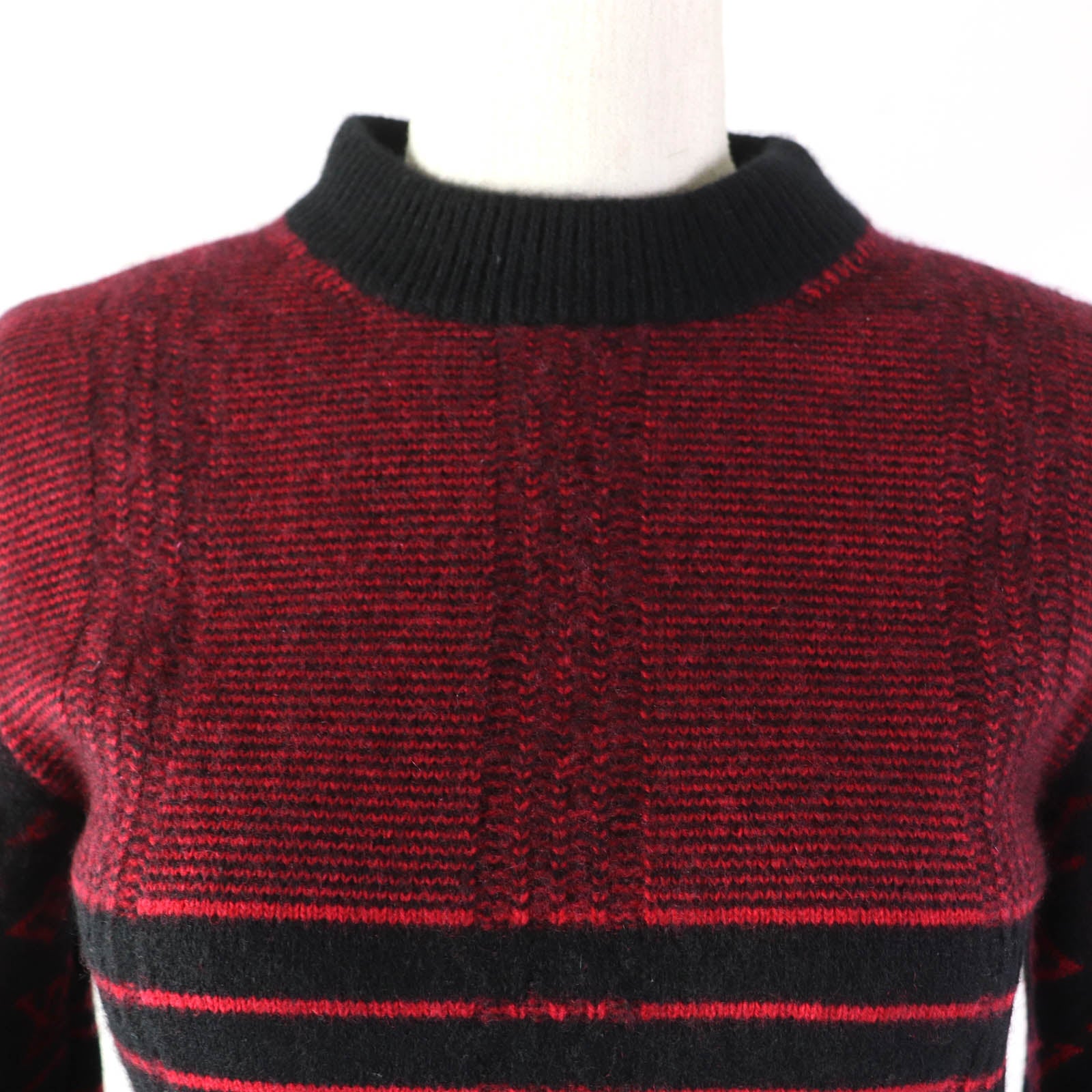 Louis Vuitton Cashmere Wool Monogram Knit Sweater