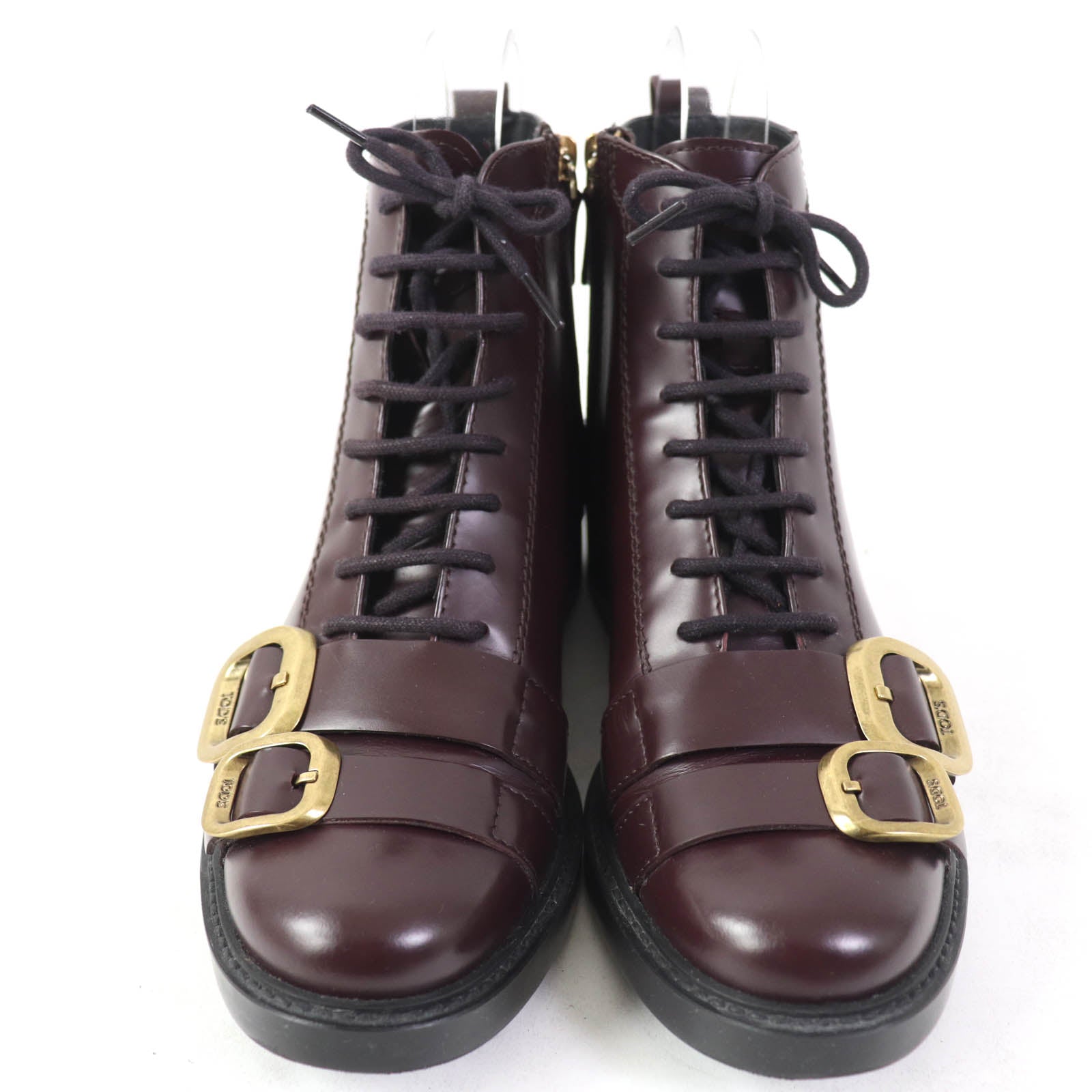 Tod's Leather Lace-up Short Boots Women