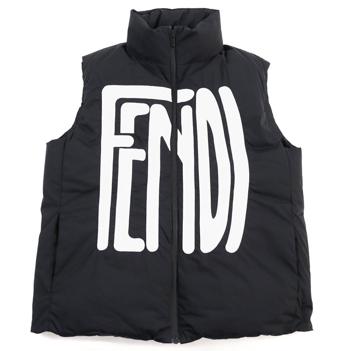 Fendi Reversible Down Vest Black 54