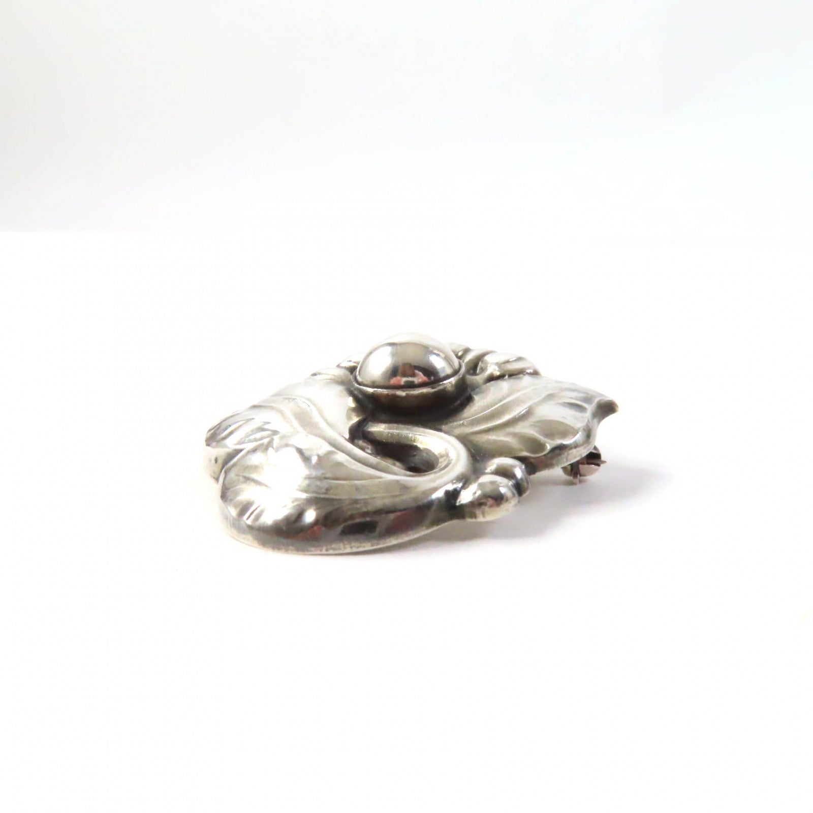 Georg Jensen SV925 Flower Brooch Silver