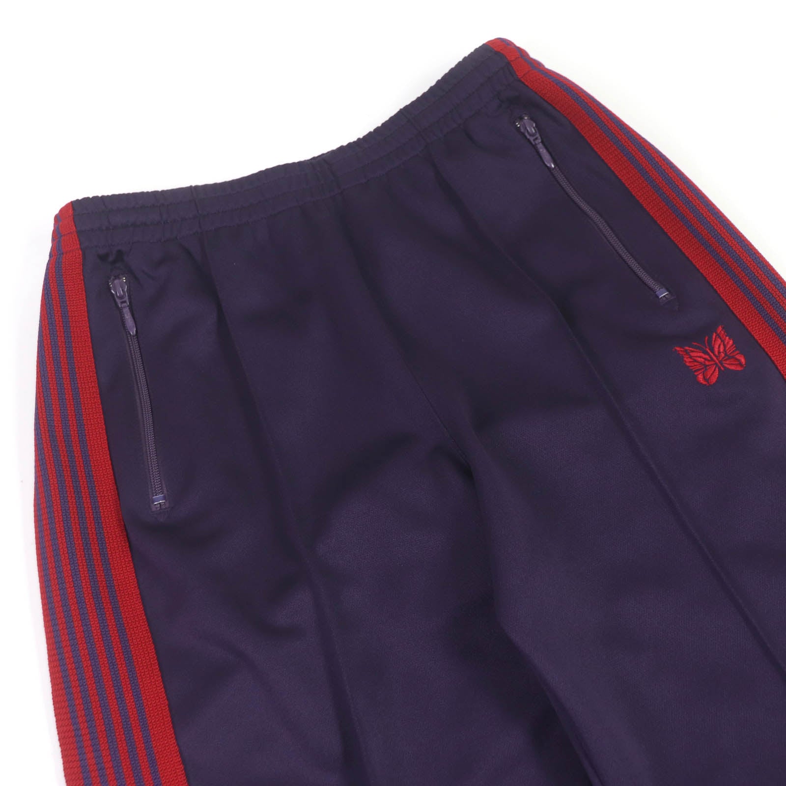 Needles Polyester Logo Embroidery Track Pants Purple S