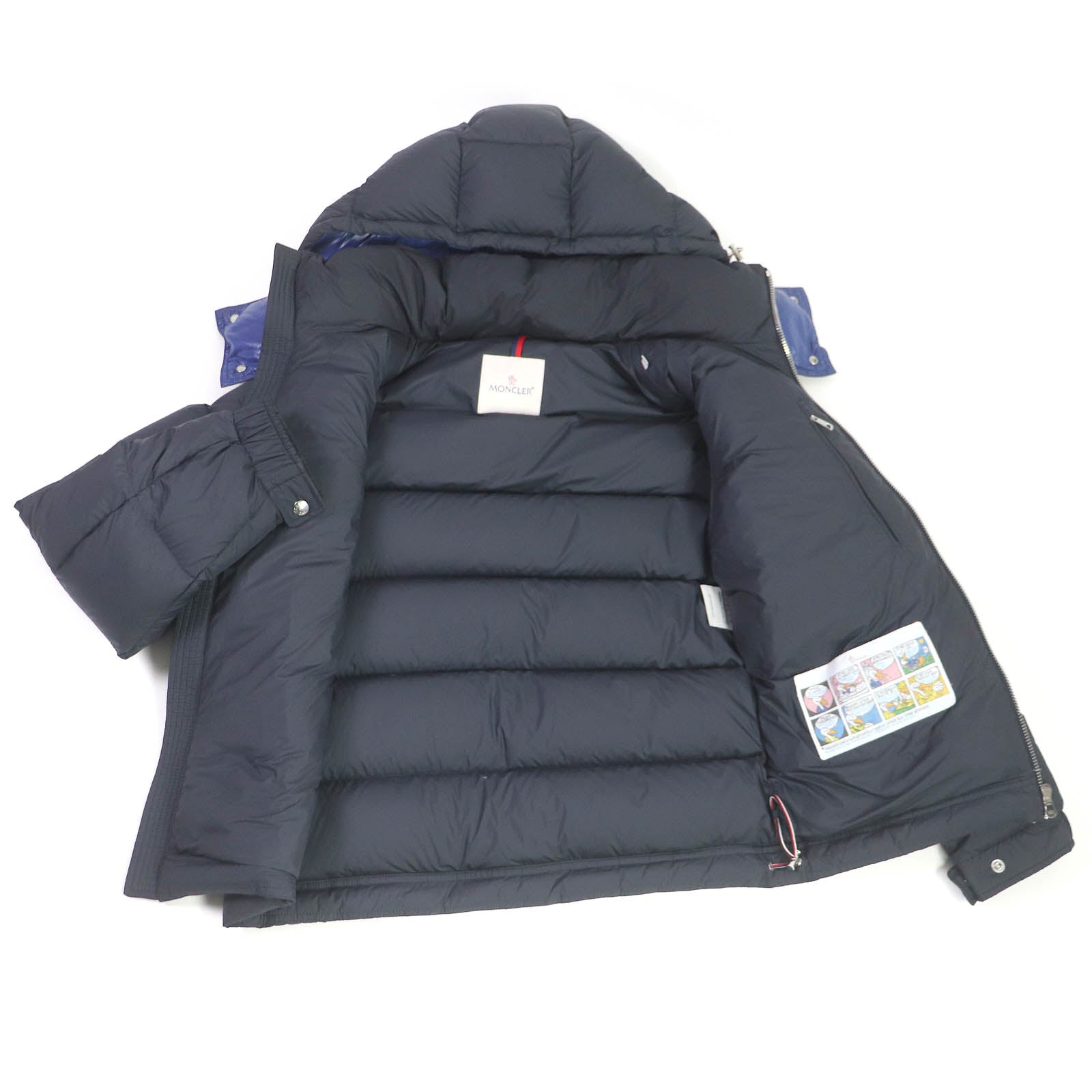 Moncler POIRIER Nylon Down Jacket Navy