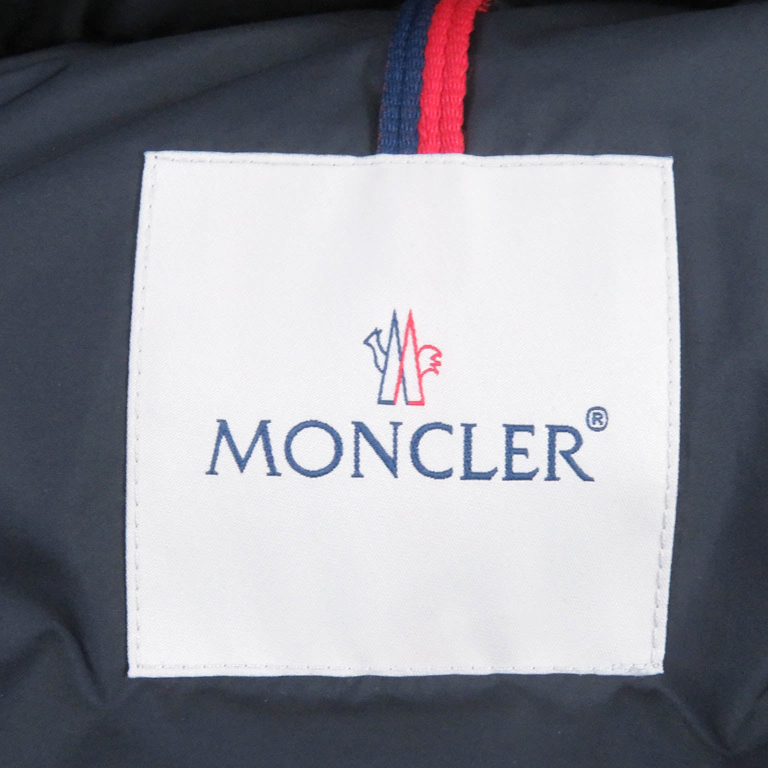 Moncler POIRIER Nylon Down Jacket Navy