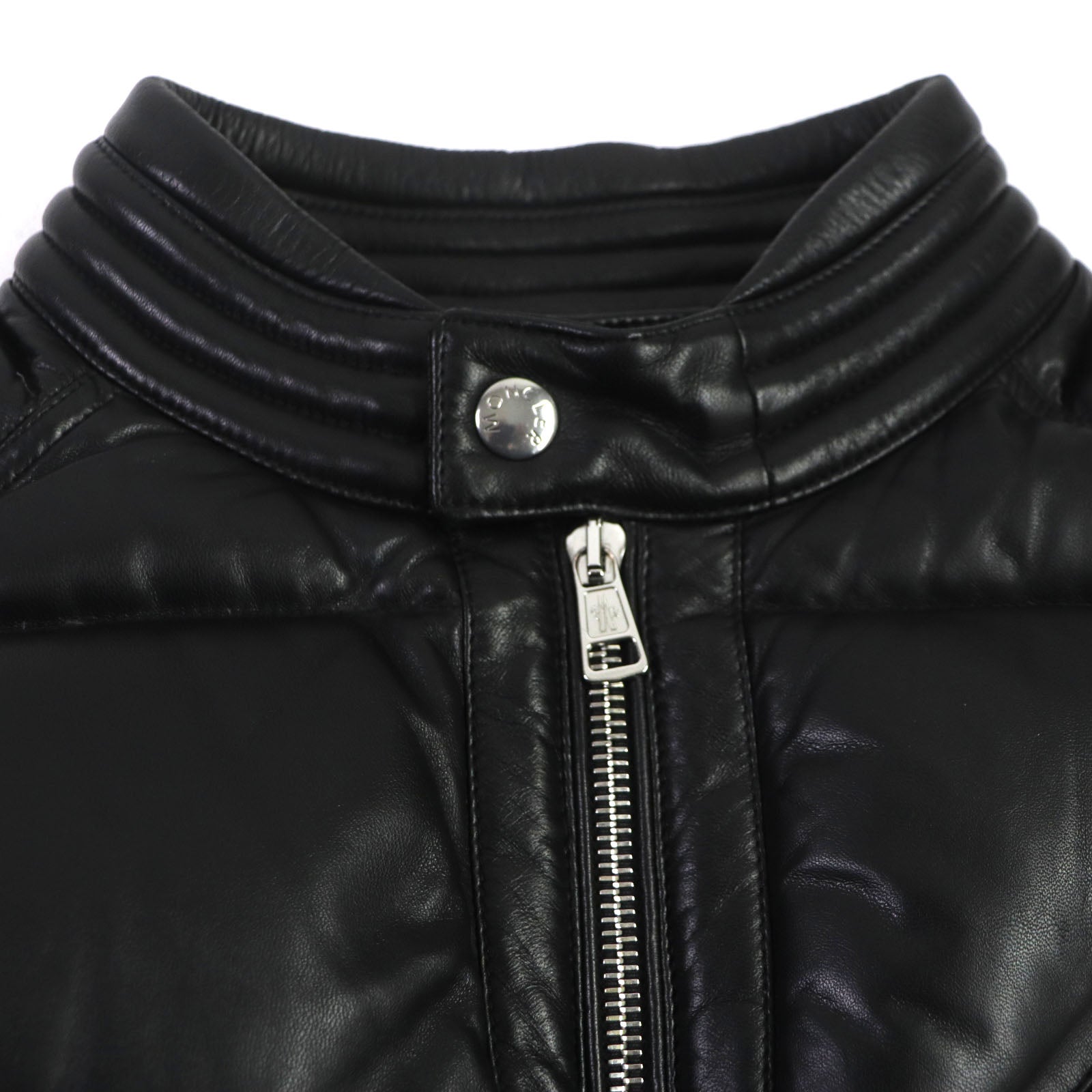 Moncler Garrel Nylon Down Jacket Black