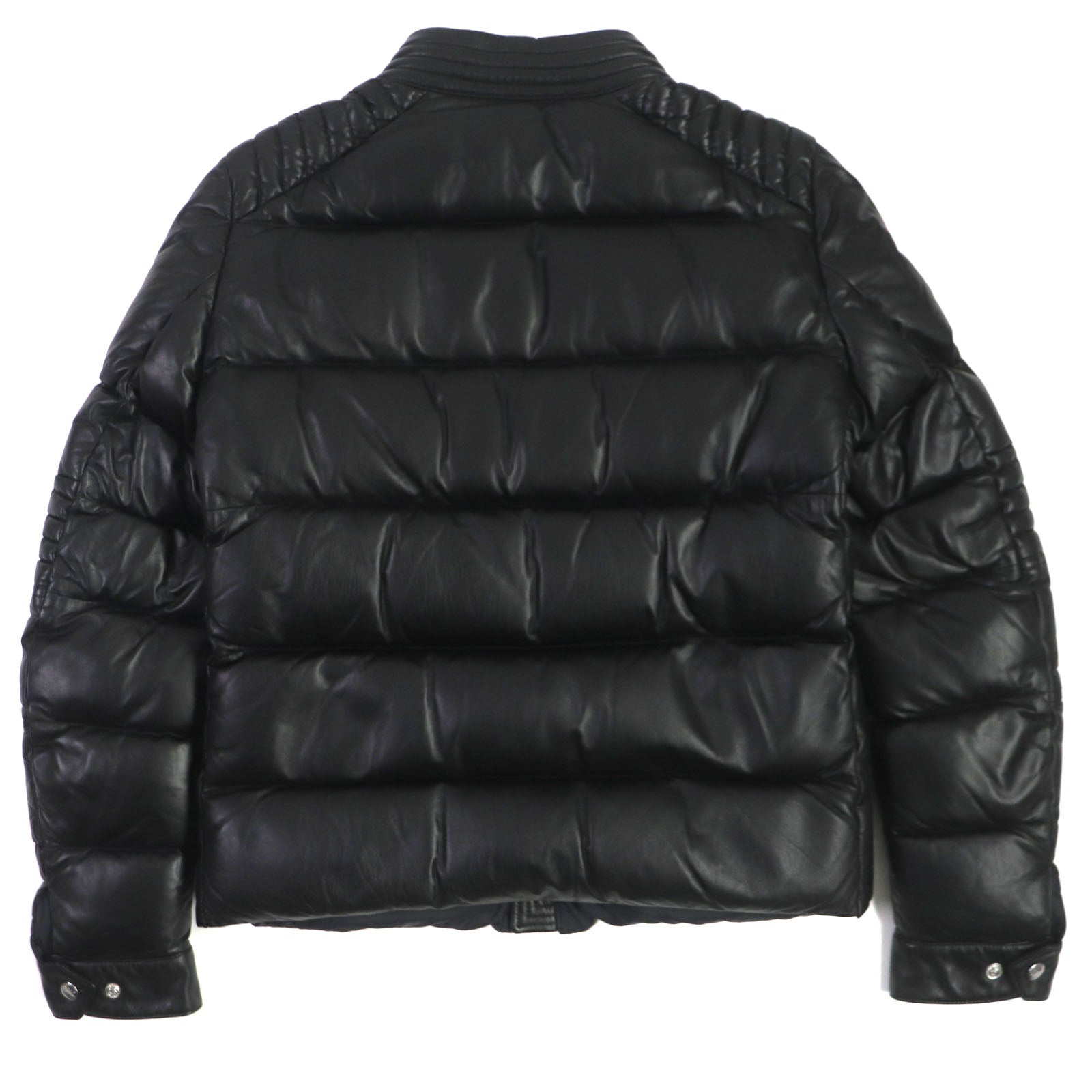 Moncler Garrel Nylon Down Jacket Black