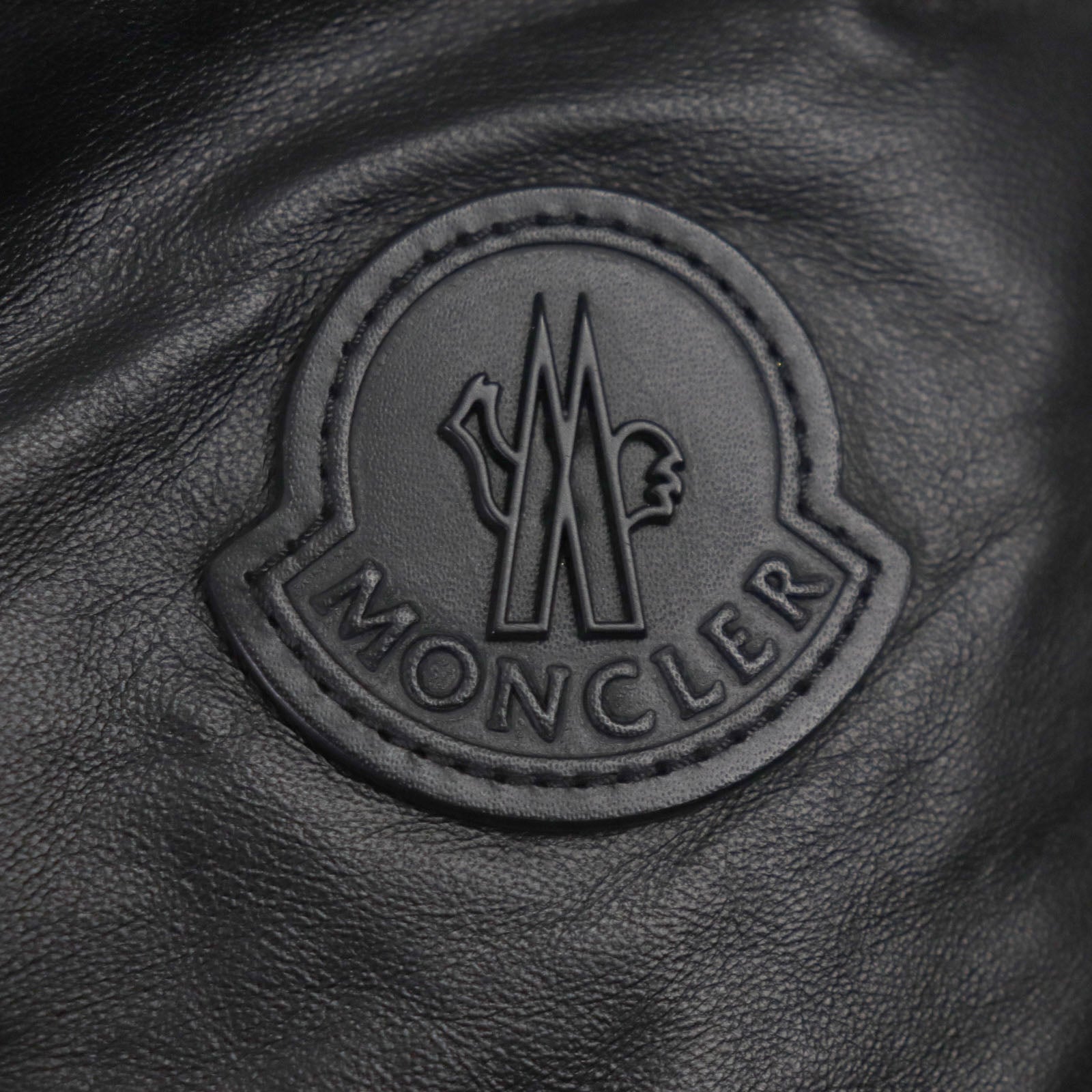 Moncler Garrel Nylon Down Jacket Black