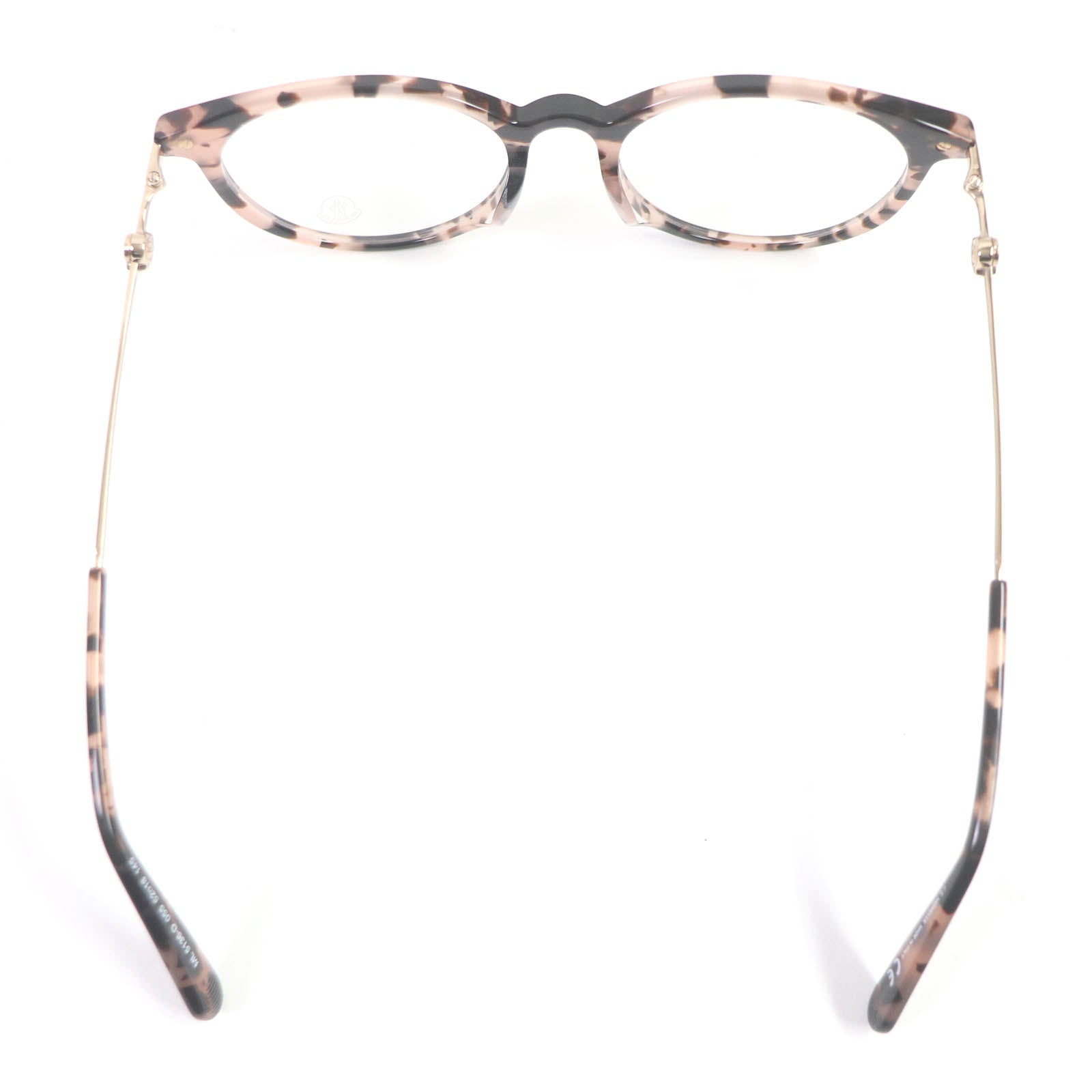 Moncler Marble Boston Frame Glasses Eyewear