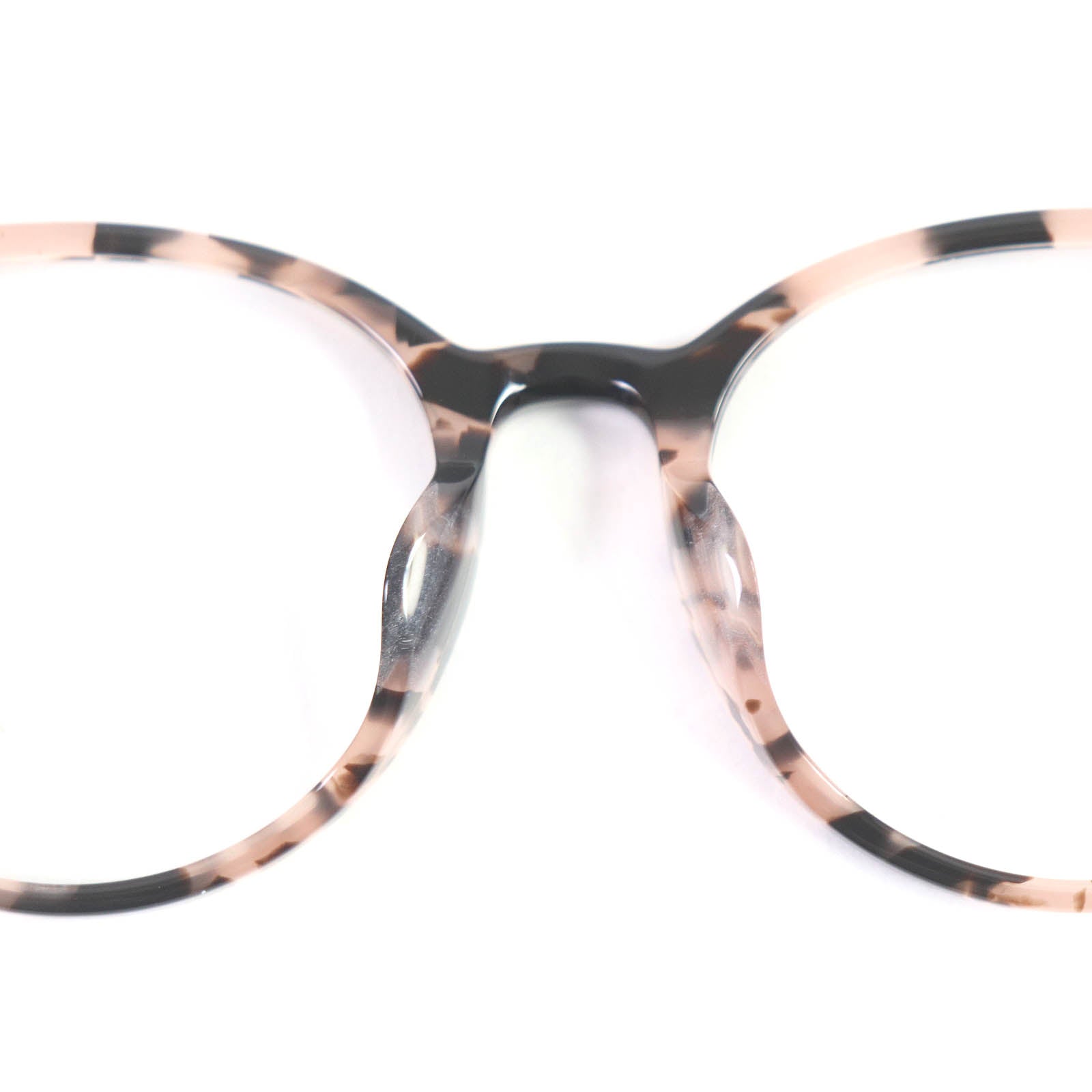 Moncler Marble Boston Frame Glasses Eyewear