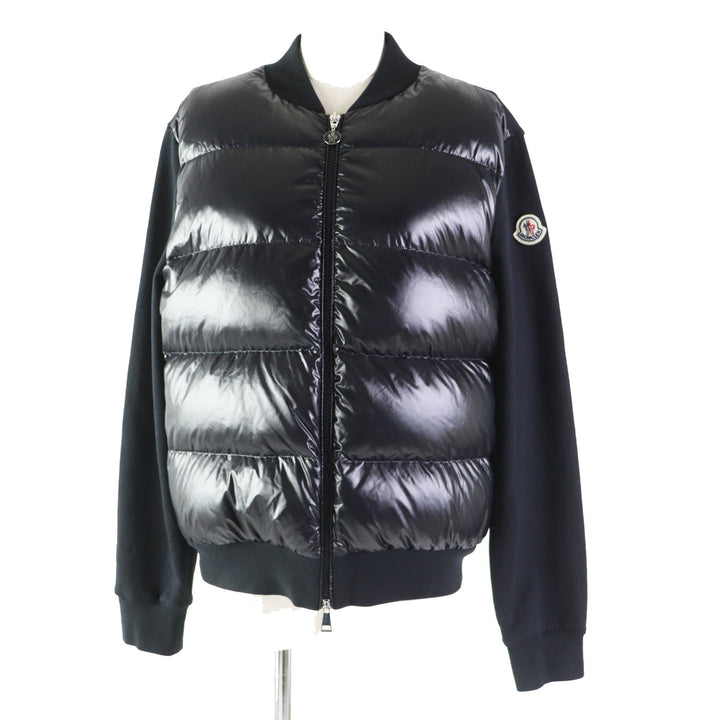 Moncler MAGLIA APERTA Down Jacket Black XS Women