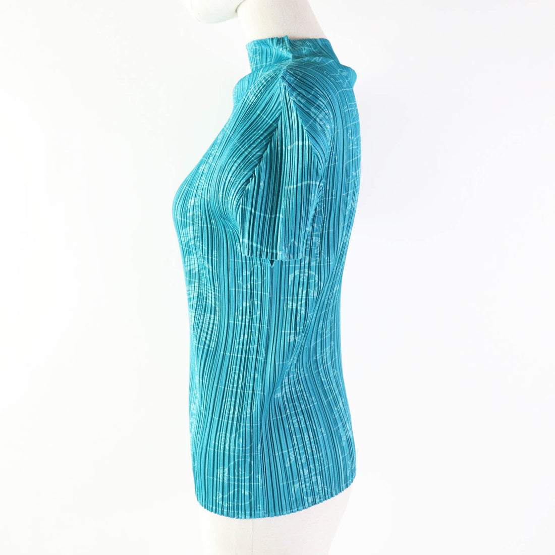 PLEATS PLEASE PP71-JK716 Emerald Green Jacket