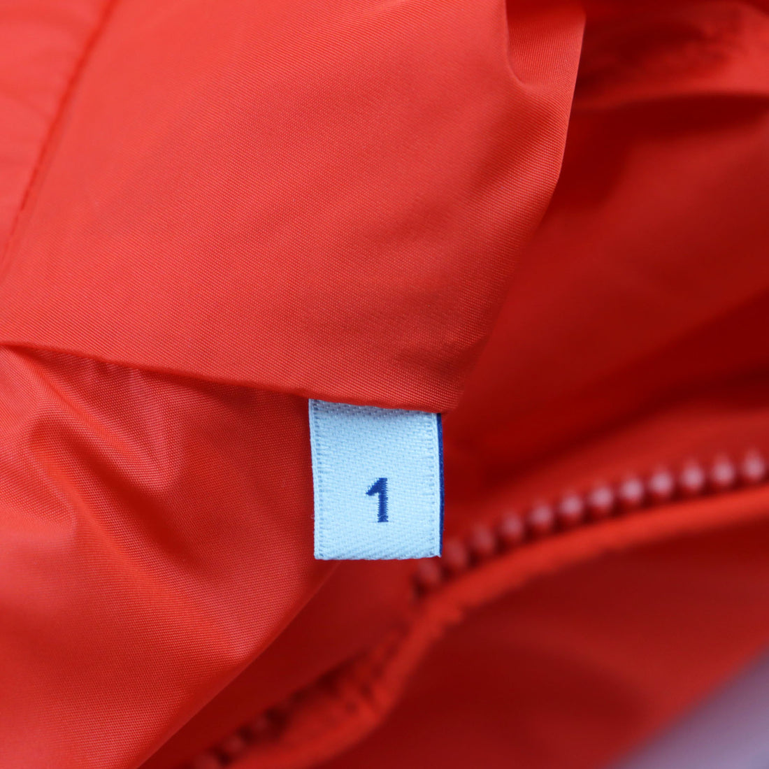 Moncler Alexandrite Nylon Hooded Jacket Orange Women