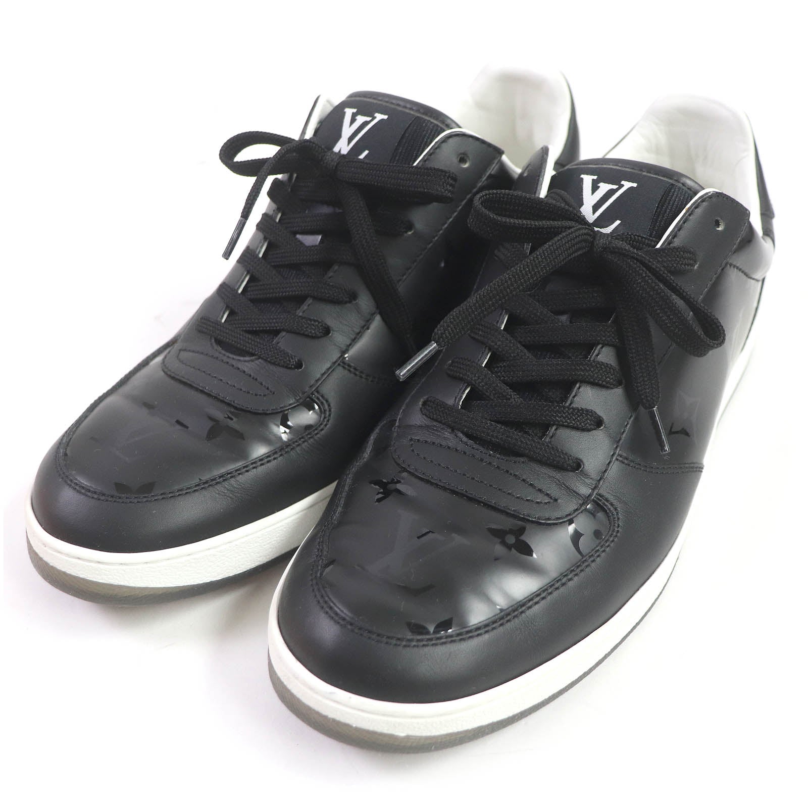 Louis Vuitton Rivoli Monogram Sneakers Black