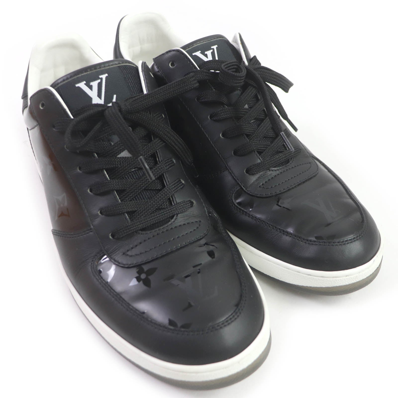 Louis Vuitton Rivoli Monogram Sneakers Black