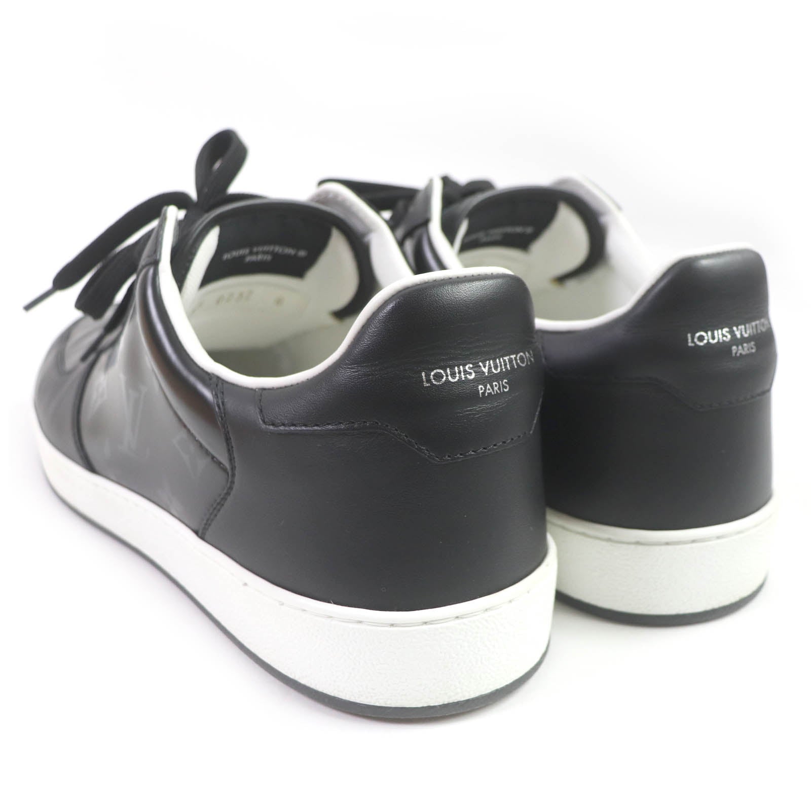 Louis Vuitton Rivoli Monogram Sneakers Black