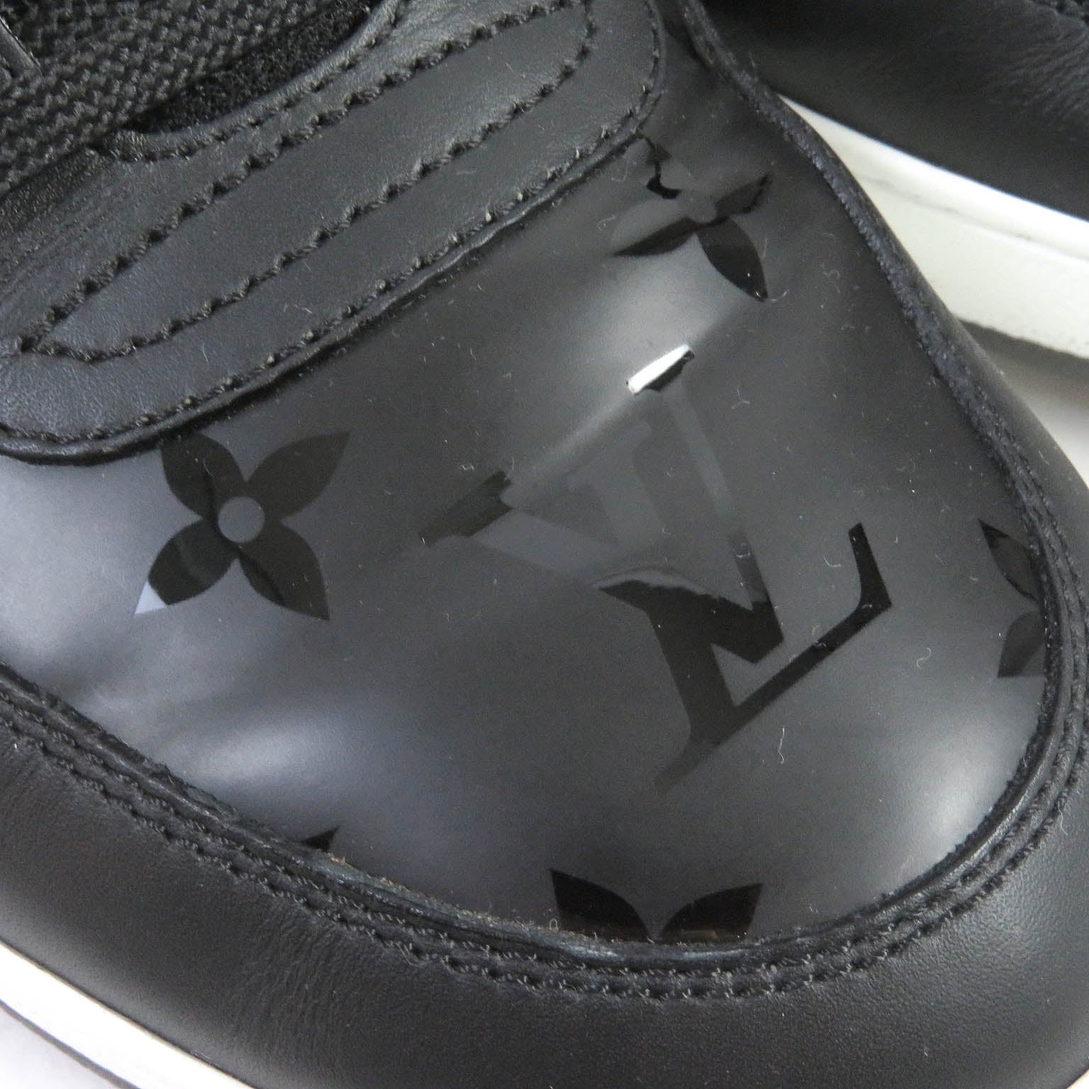 Louis Vuitton Rivoli Monogram Sneakers Black