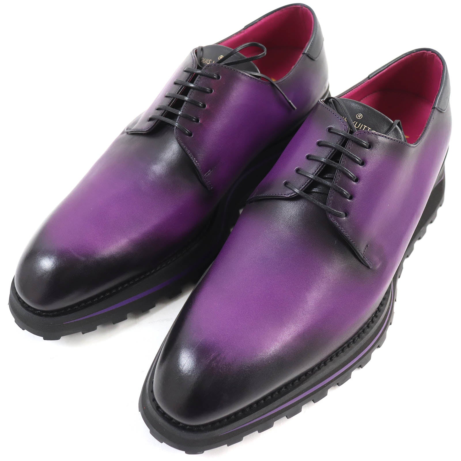 Louis Vuitton Kongur Line Derby Shoes Purple