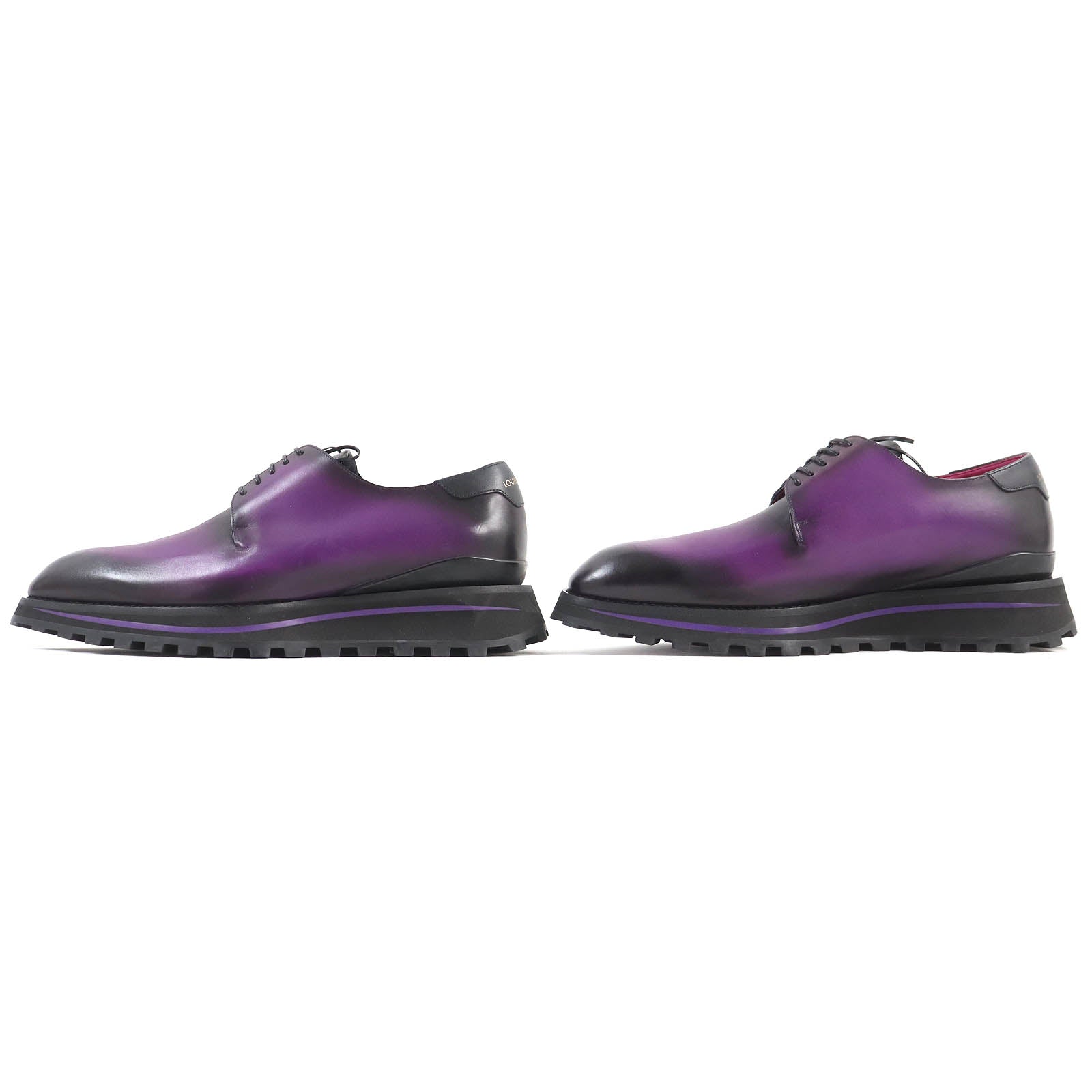 Louis Vuitton Kongur Line Derby Shoes Purple