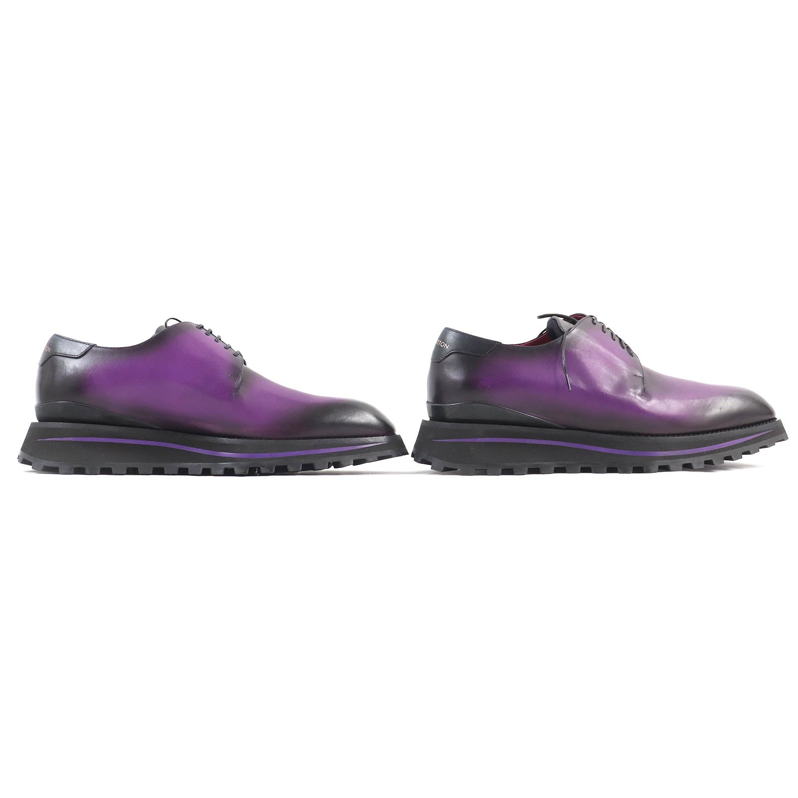 Louis Vuitton Kongur Line Derby Shoes Purple