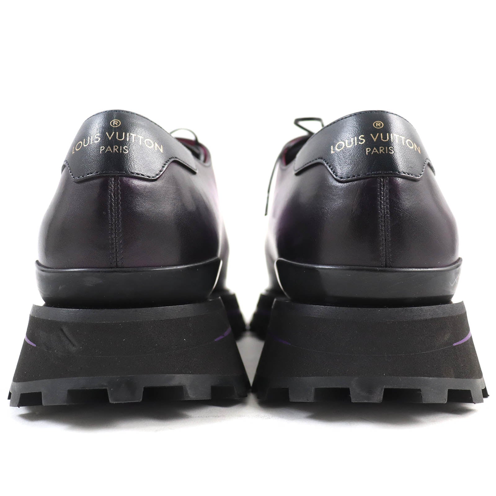 Louis Vuitton Kongur Line Derby Shoes Purple