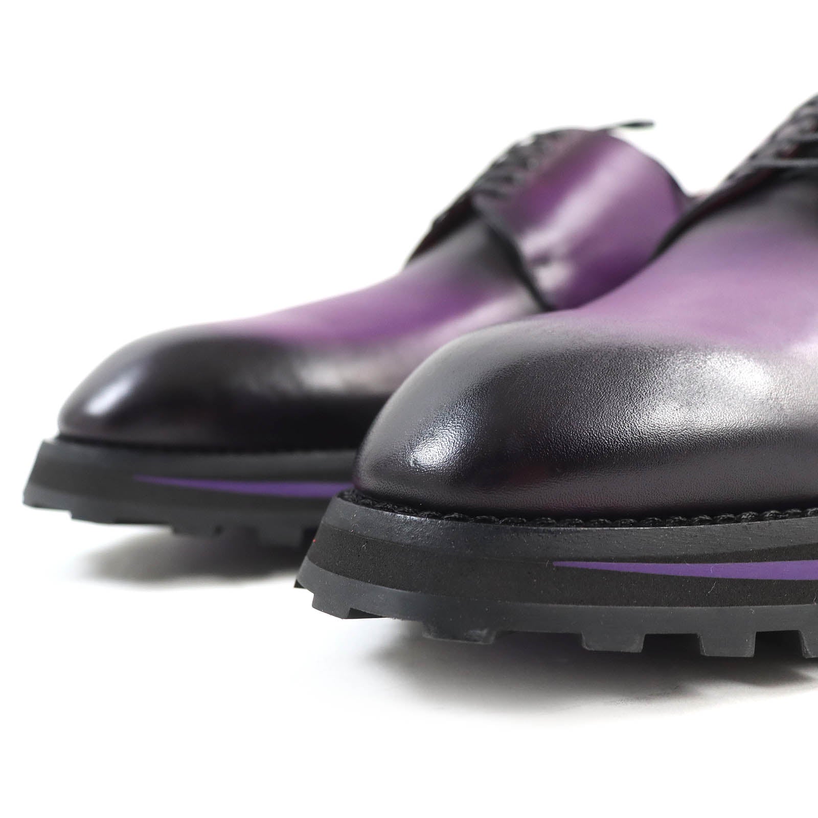 Louis Vuitton Kongur Line Derby Shoes Purple