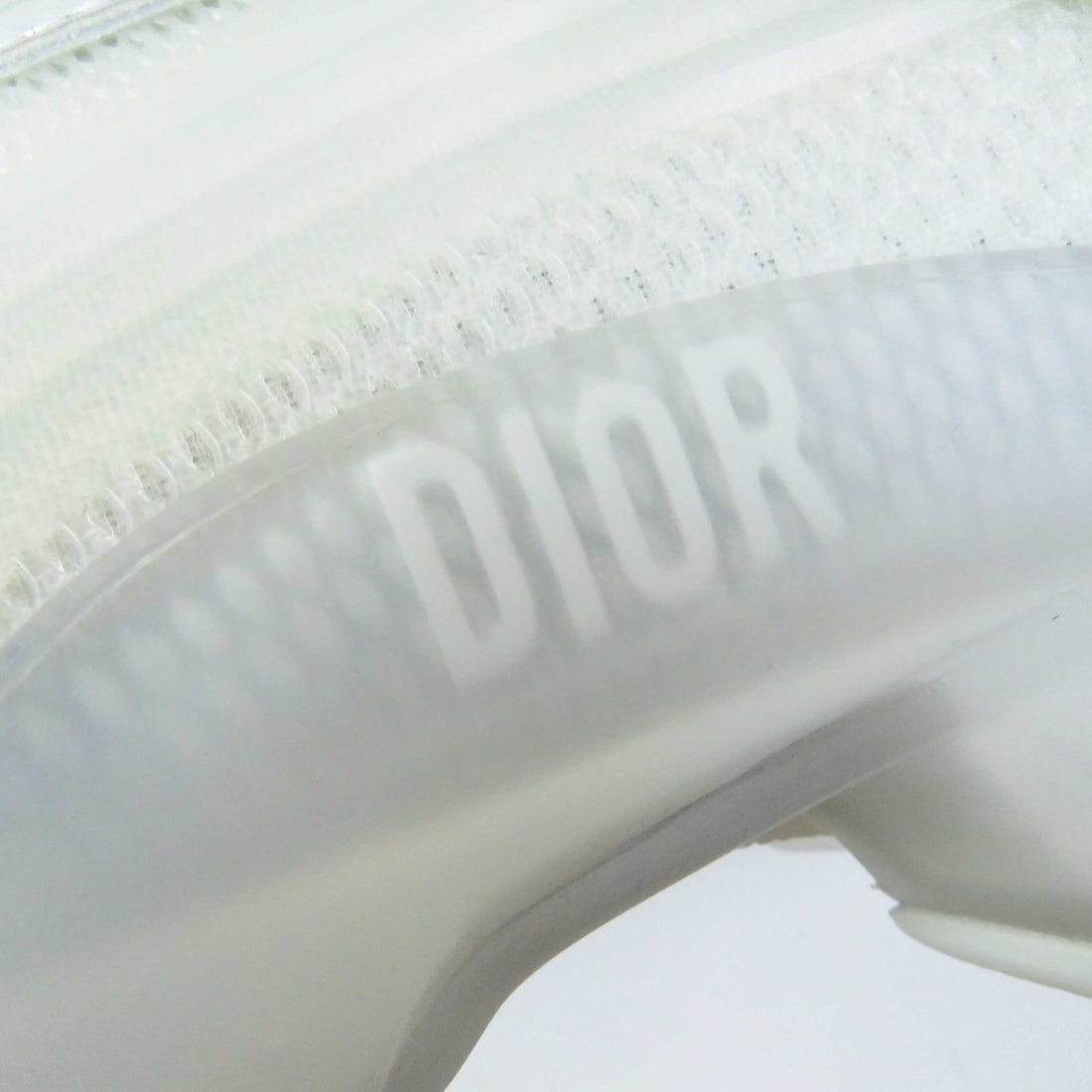 Dior VIBE Leather Rubber Sneakers White 37 Women