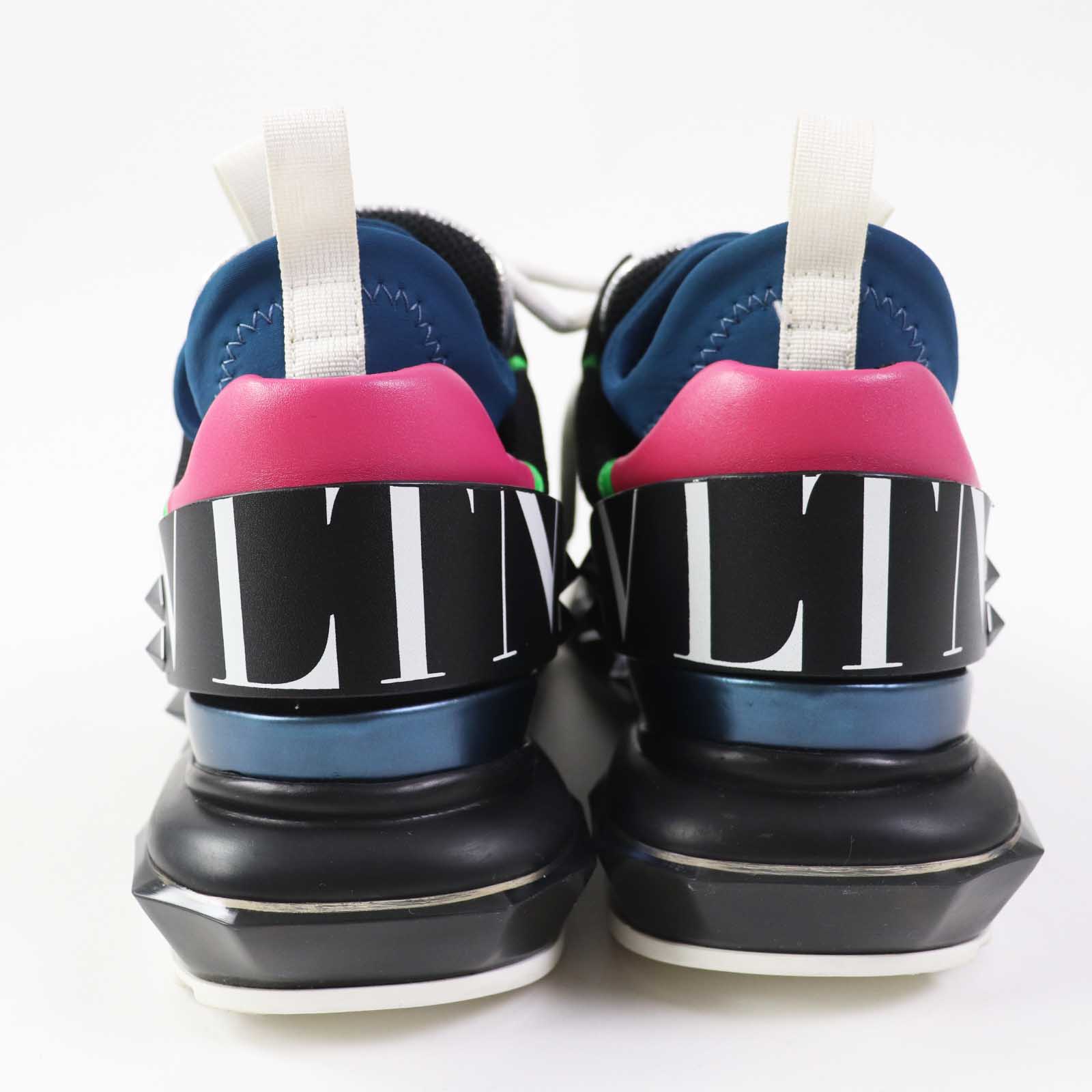 Valentino VLTN Logo Sneakers Black Multi Women