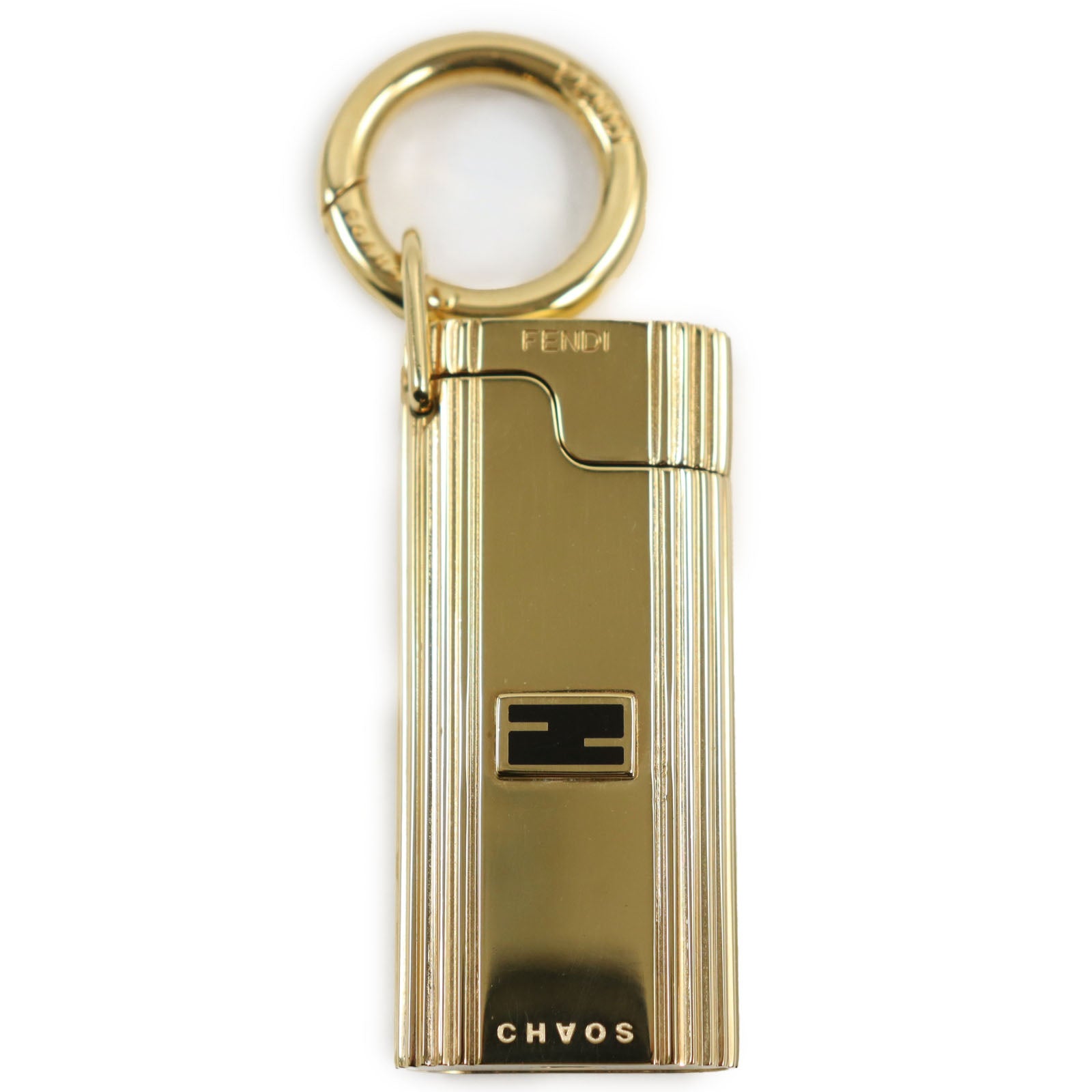 Fendi CHAOS Logo Stripe Lighter Case