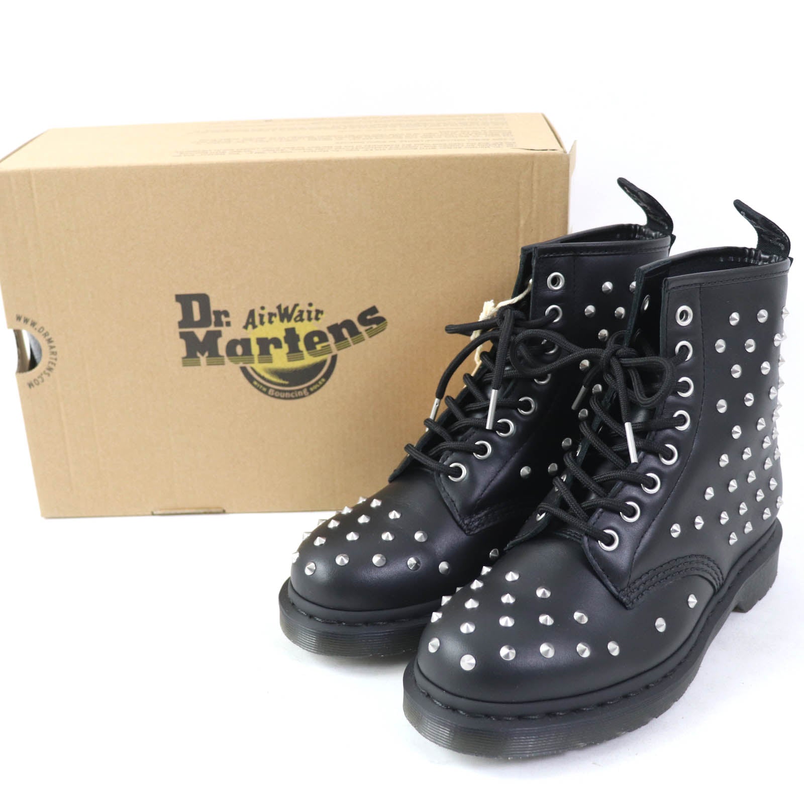 Dr.Martens 1460 Studded Leather Boots UK5