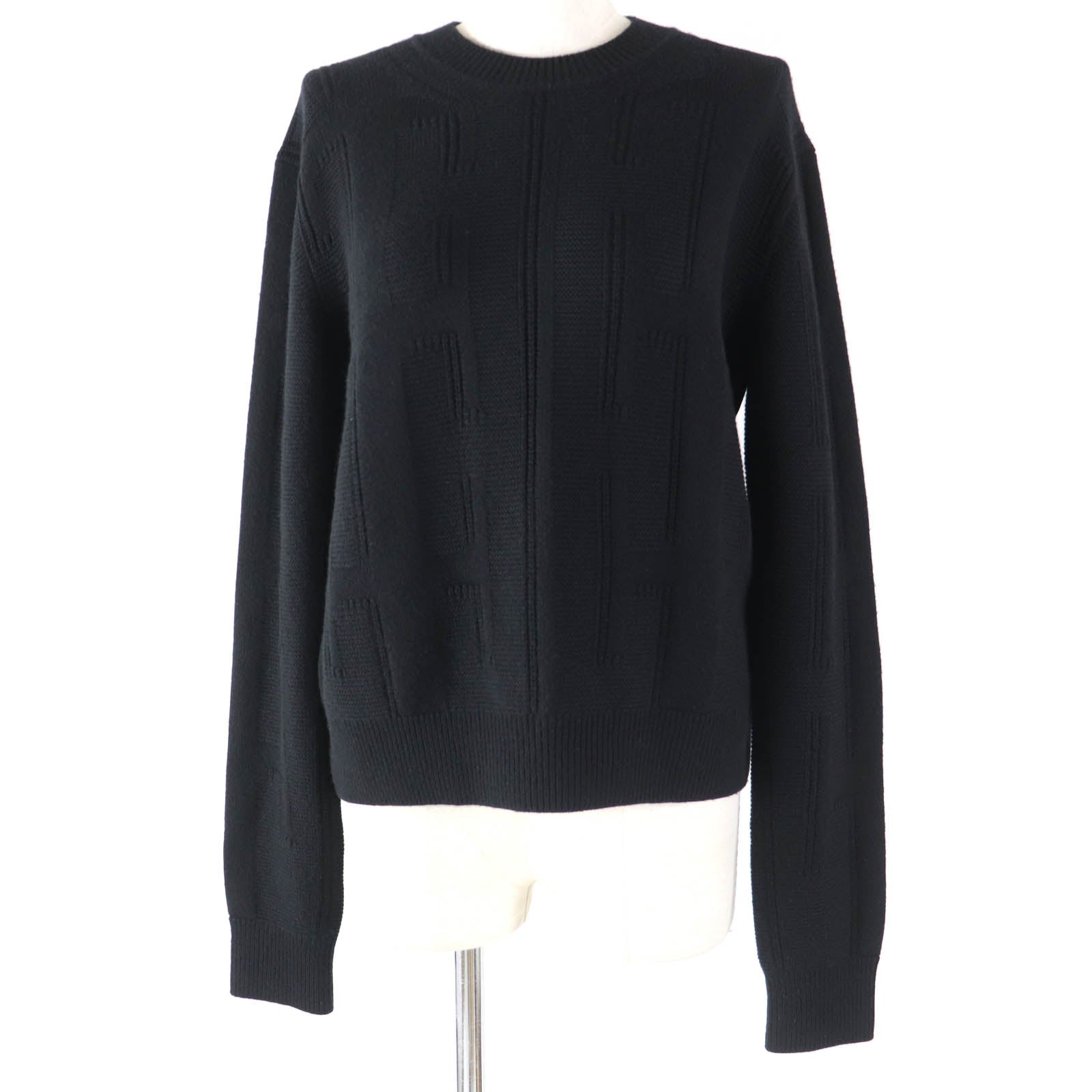 Hermes Wool H-Pattern Pullover Sweater