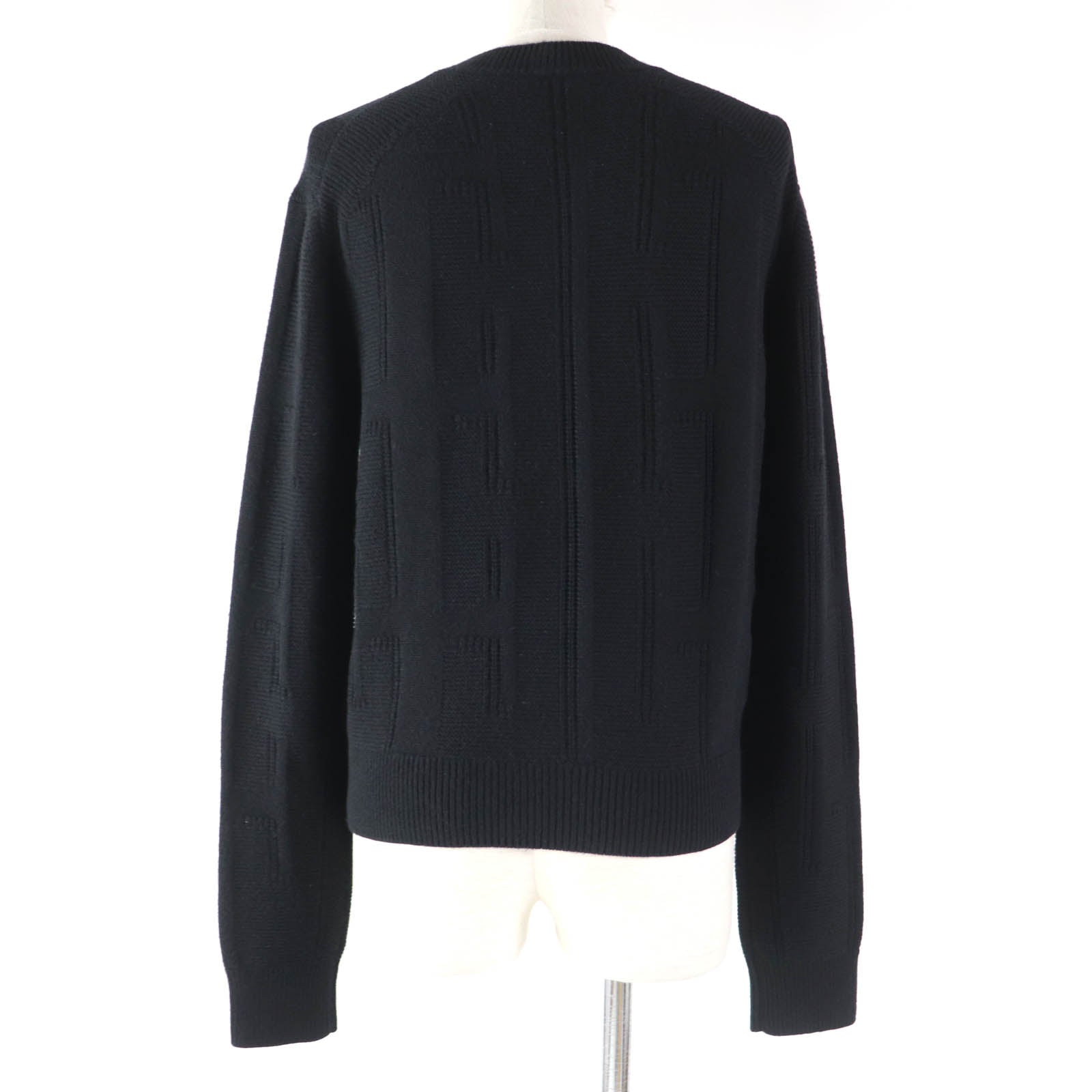 Hermes Wool H-Pattern Pullover Sweater