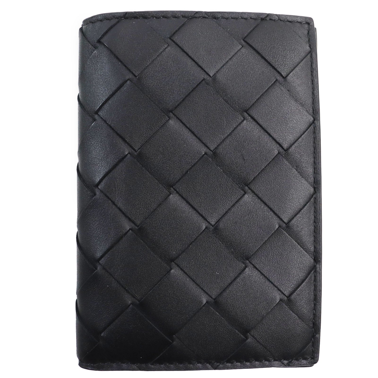 Bottega Veneta Leather Slim Flap Card Case