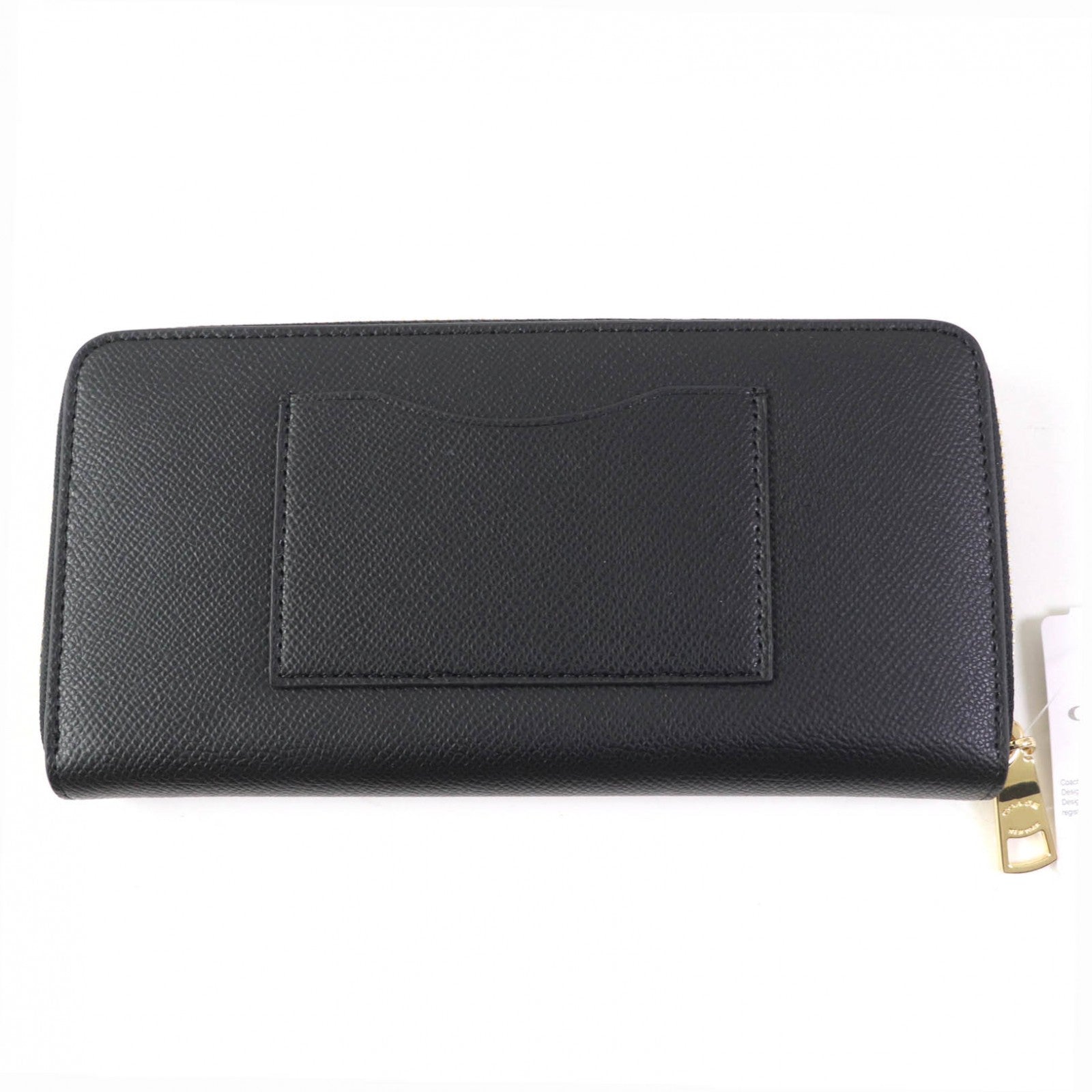 COACH Leather Zip Around Long Wallet F52372