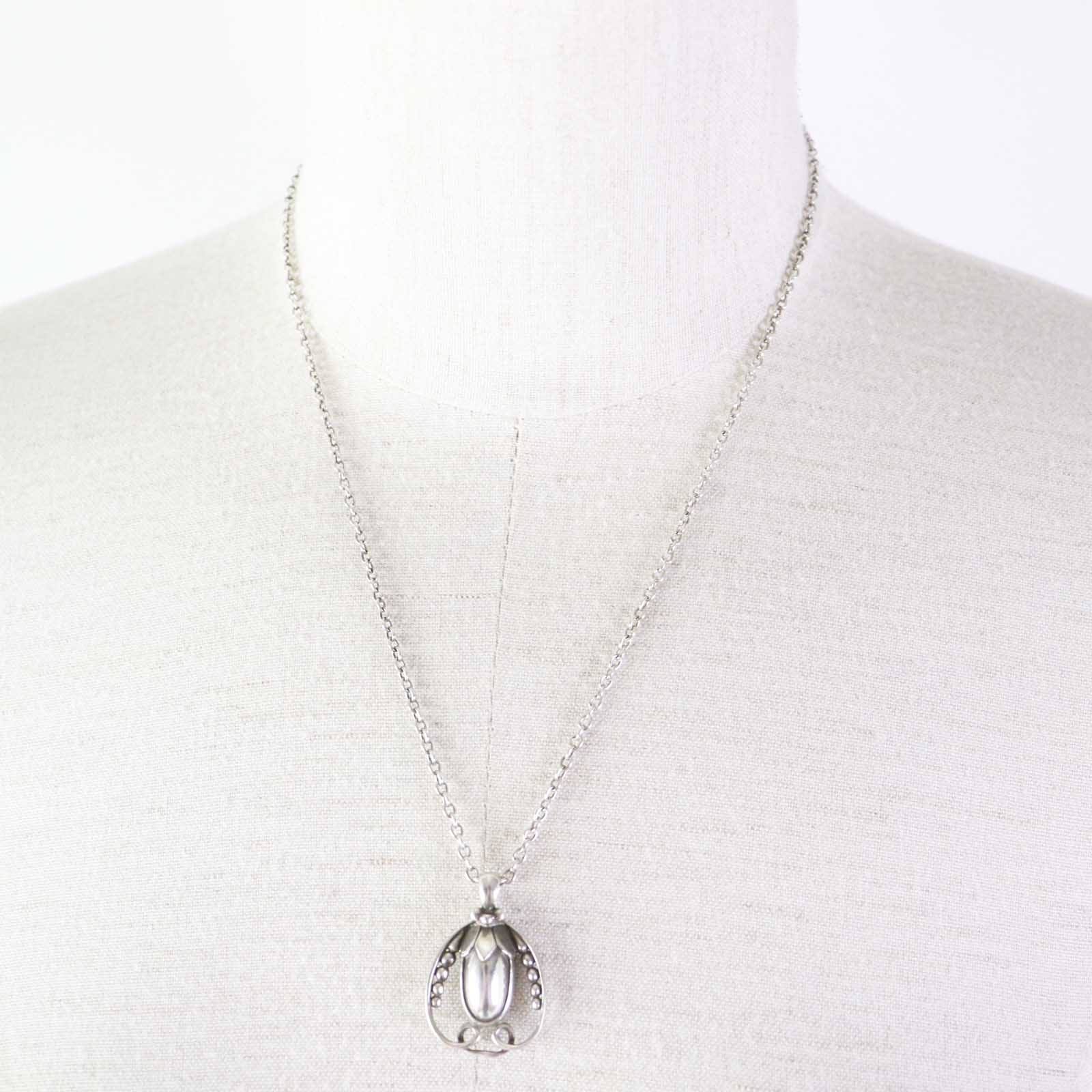 Georg Jensen 1990 SV925 Silver Necklace