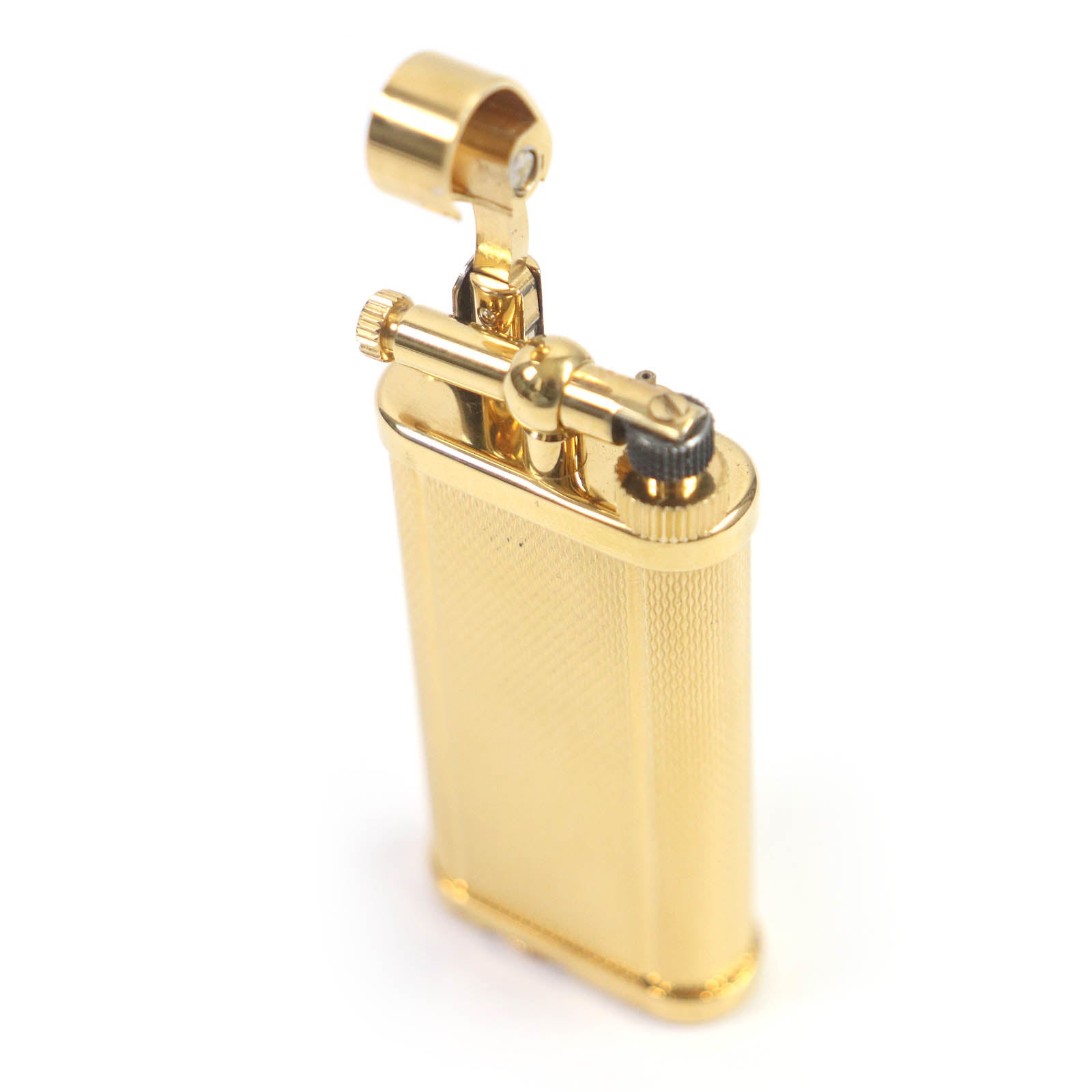 Dunhill Hammer Roller Gas Lighter Gold