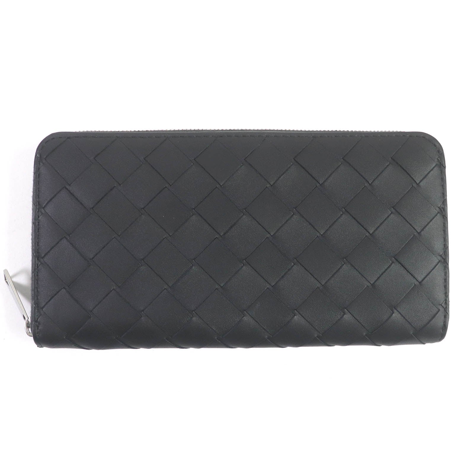 Bottega Veneta Intrecciato Leather Zip Wallet