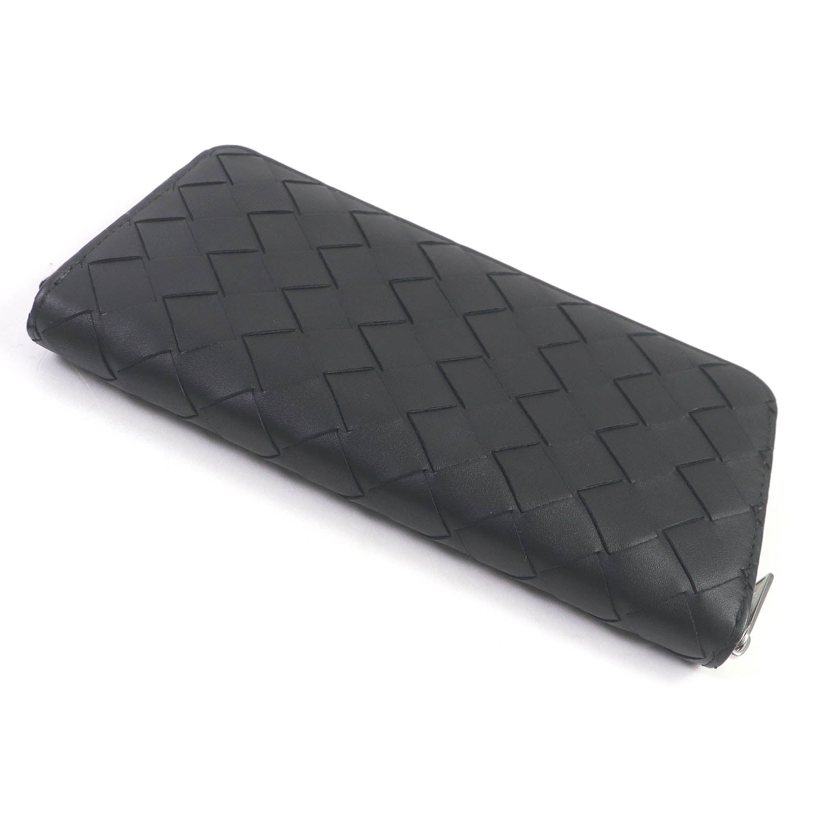 Bottega Veneta Intrecciato Leather Zip Wallet