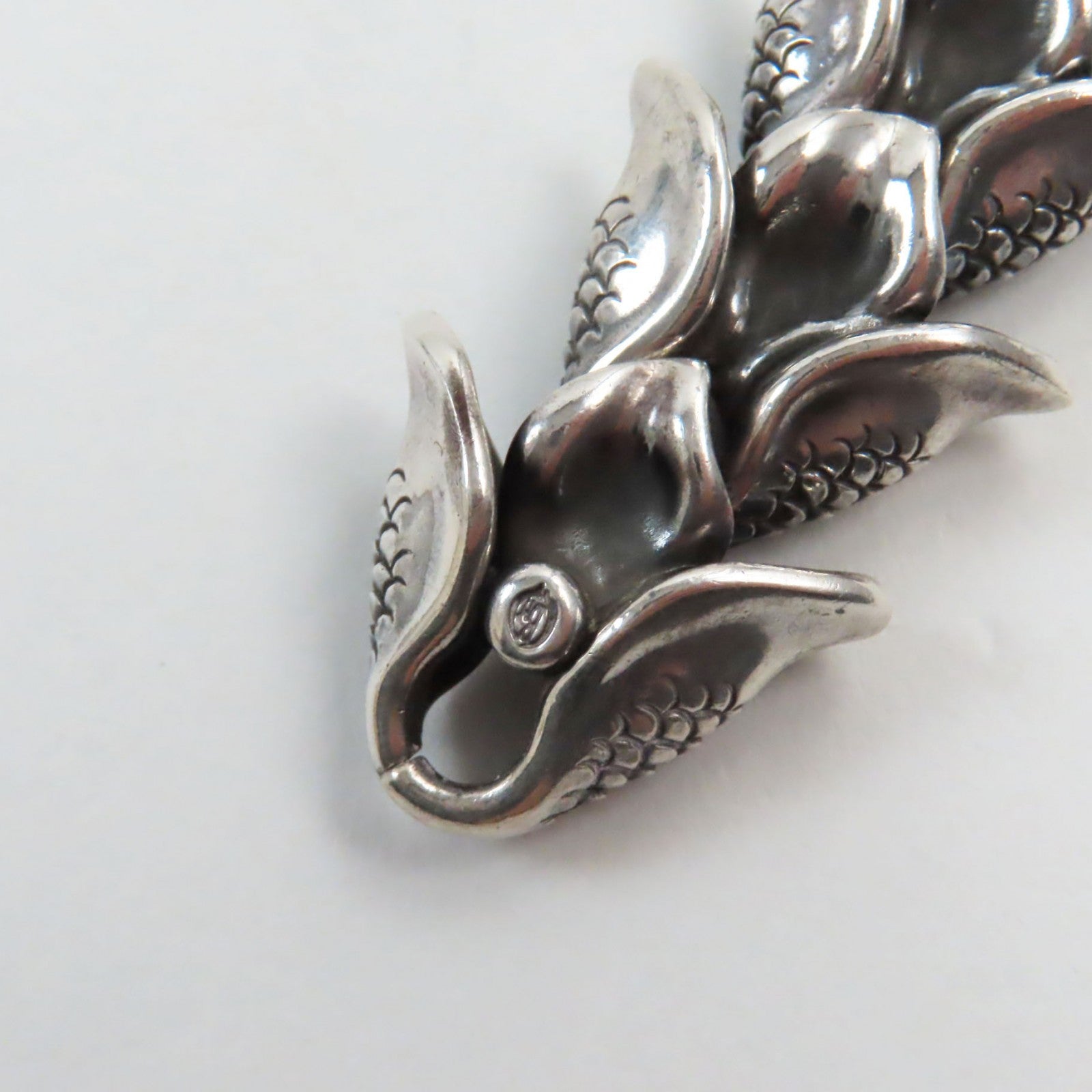 SV925 Silver Mermaid Fin Bracelet