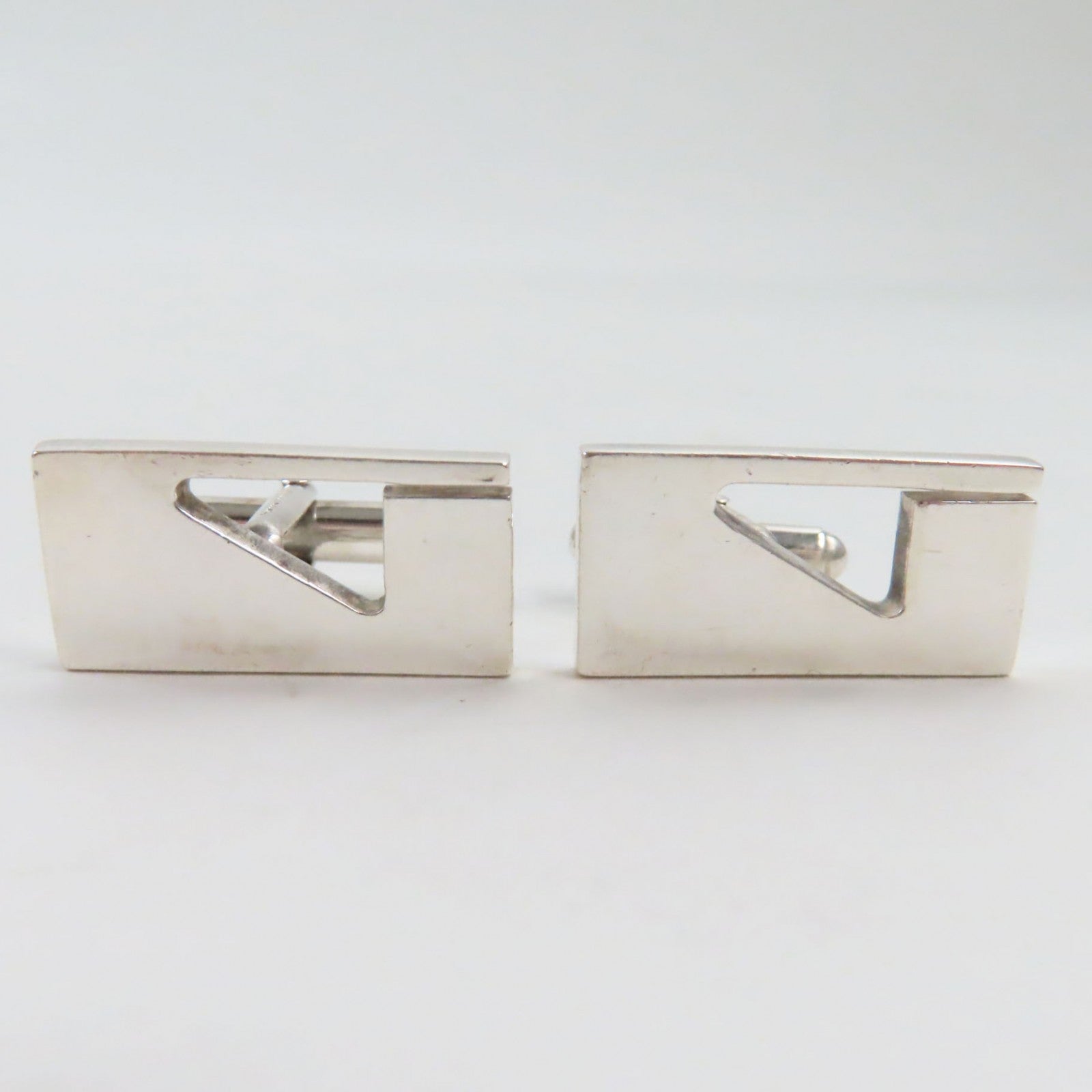 Gucci G Motif Silver Cufflinks