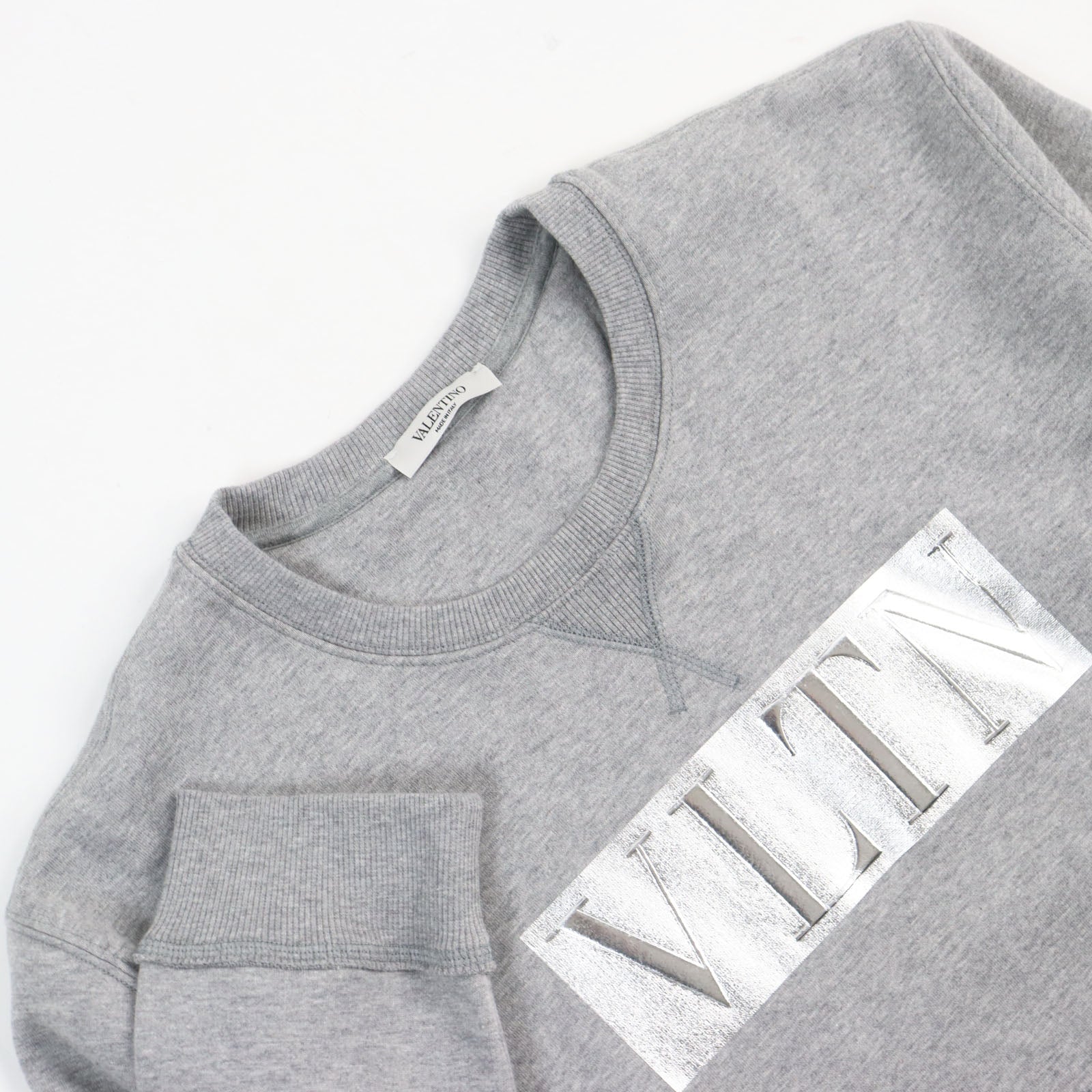 Valentino VLTN Logo Sweatshirt Gray M