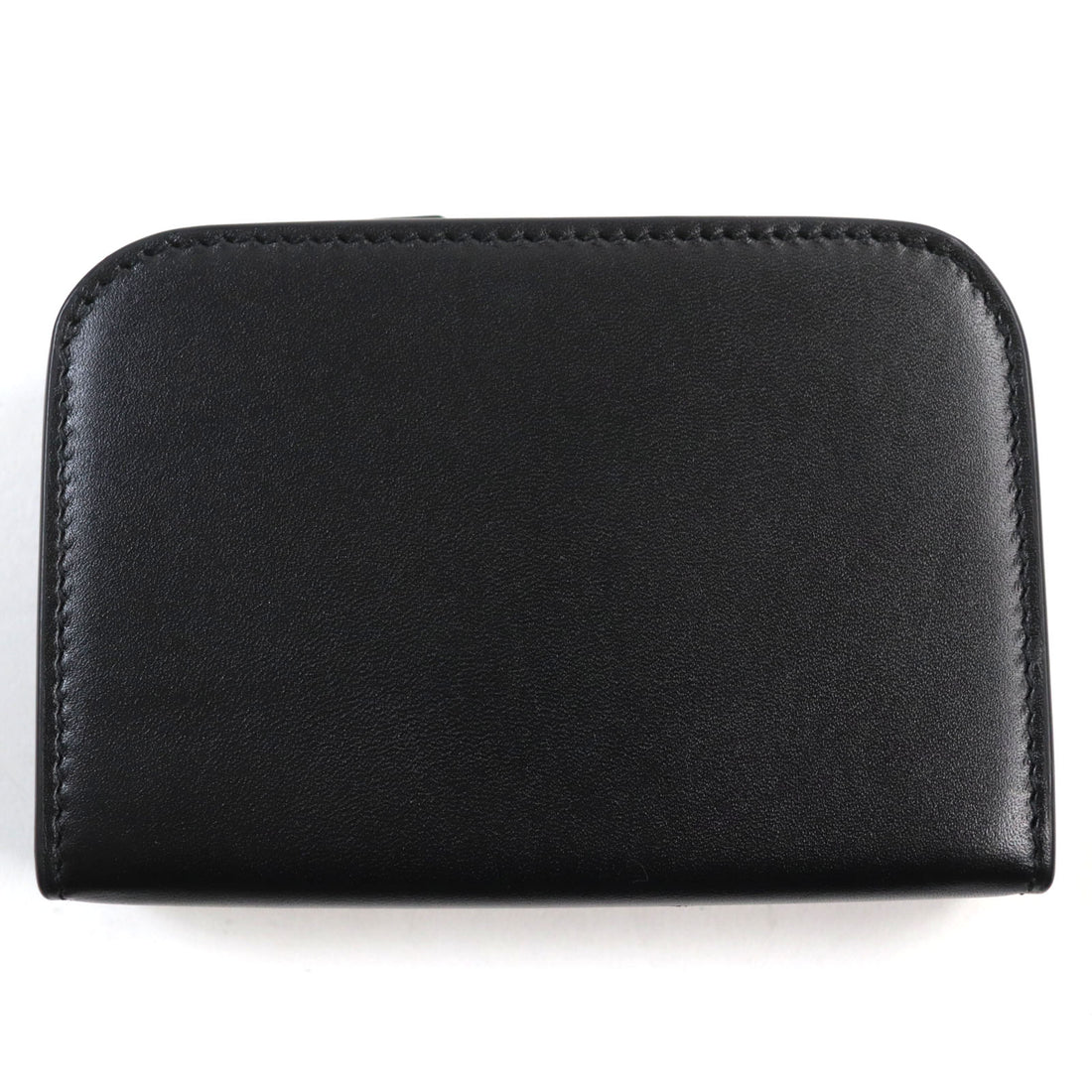 Dior Leather Card Case Coin Pocket Black