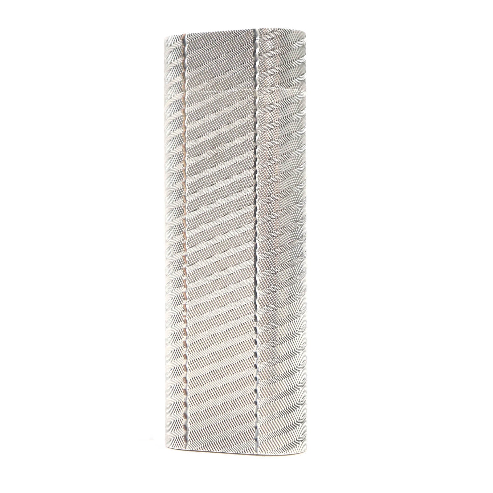 Cartier Silver Oval Roller Gas Lighter