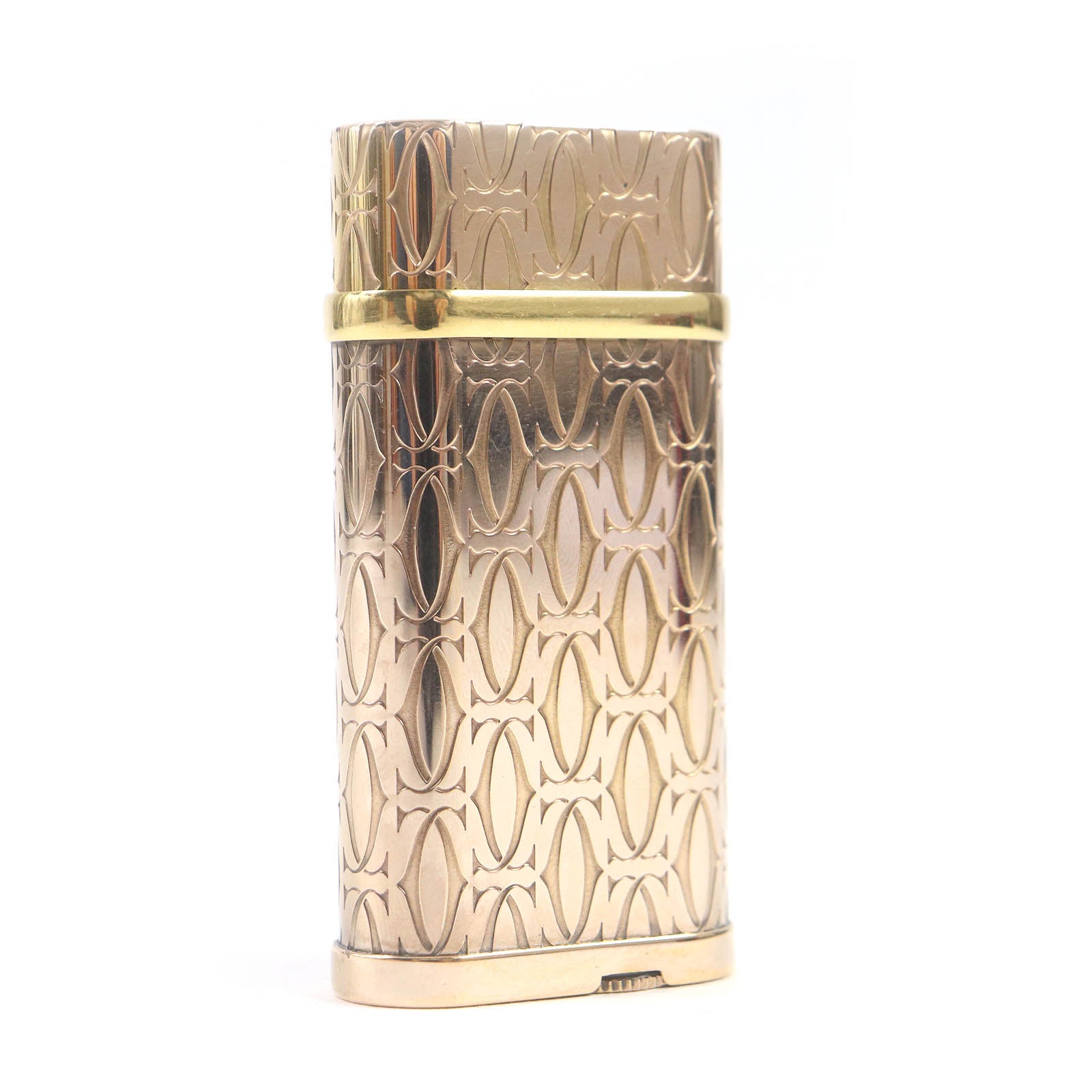 Cartier Godron Happy Birthday 2C Lighter Gold